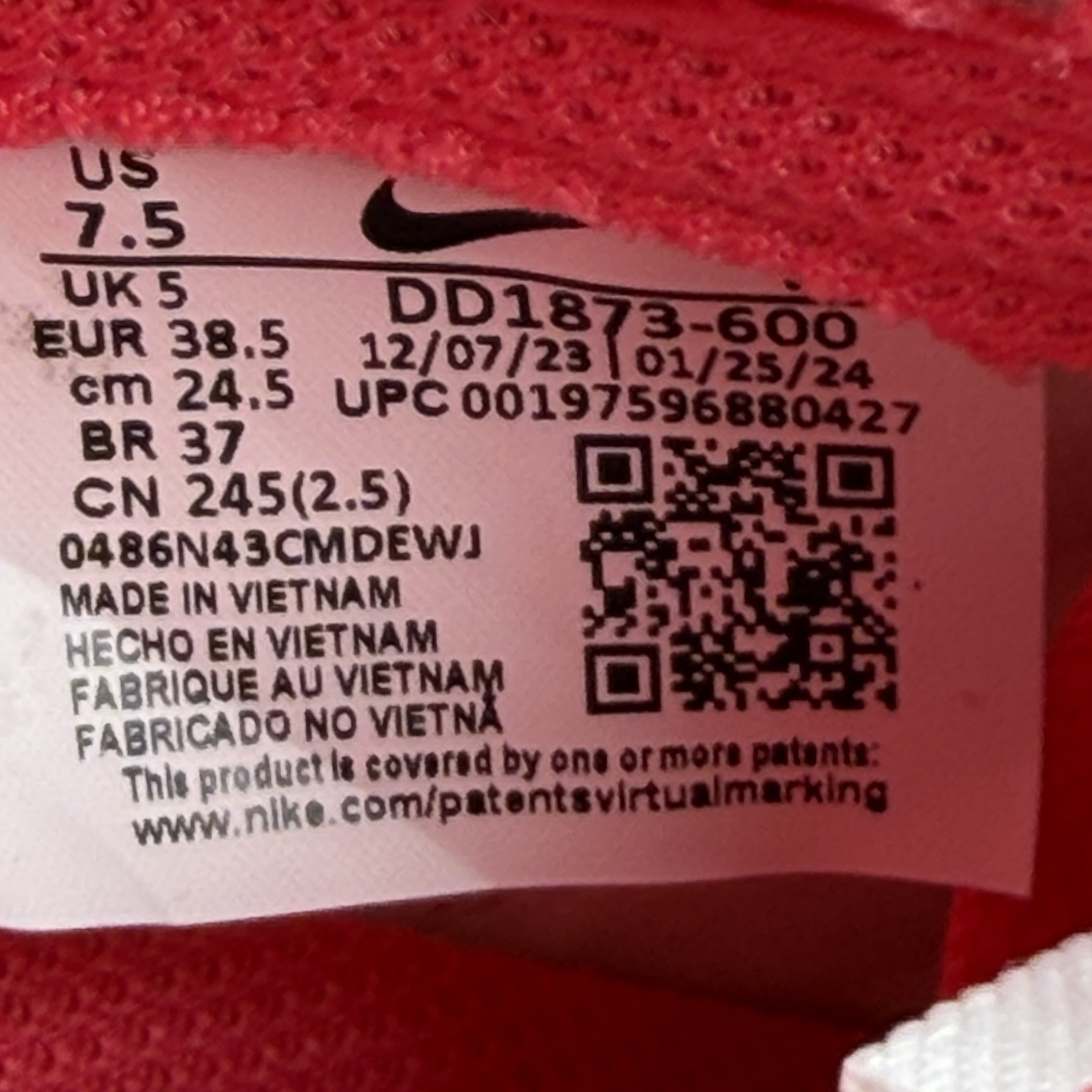 437273 Nike Dunk Low Next Nature Aster Pink (Women's)