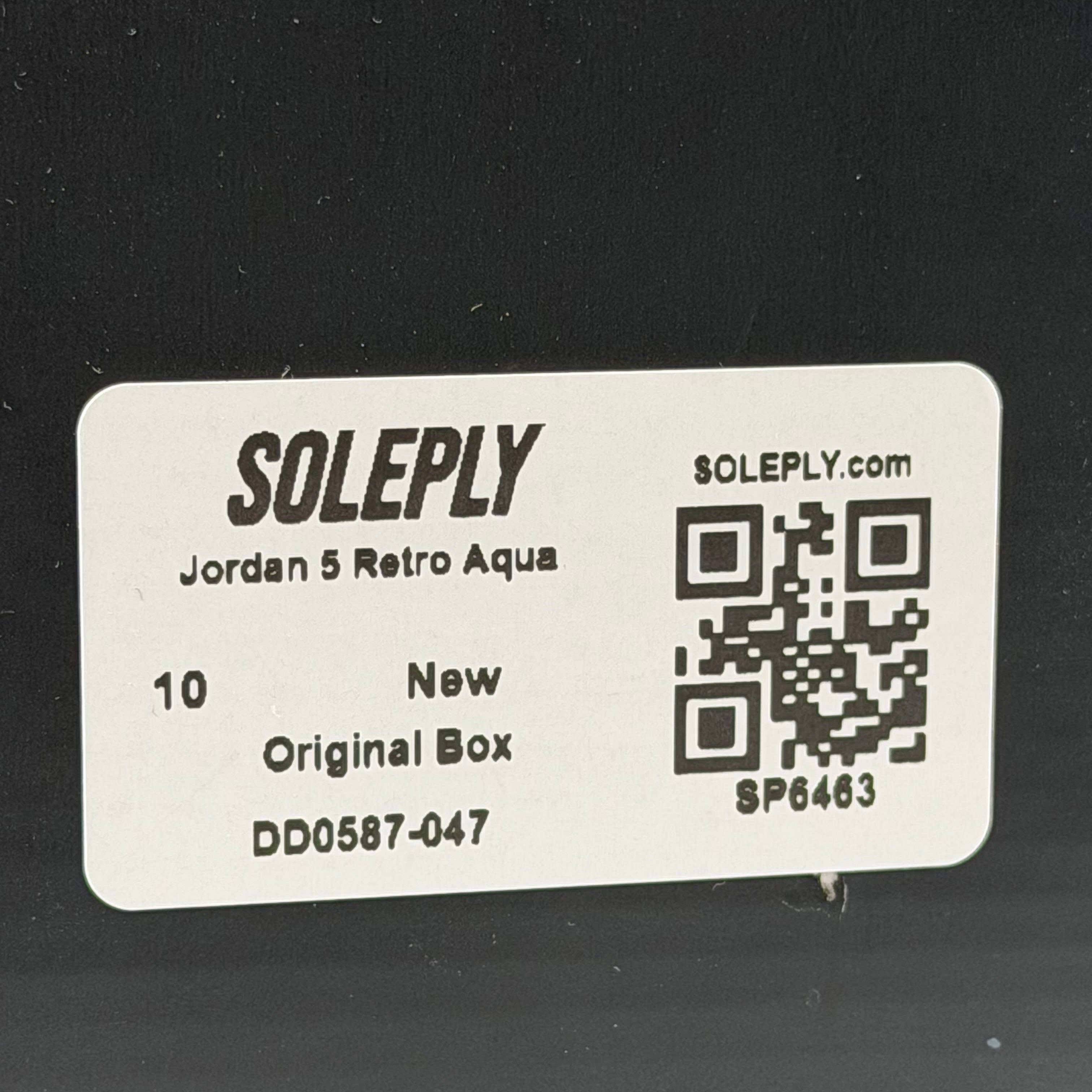 SP6463 Jordan 5 Retro Aqua