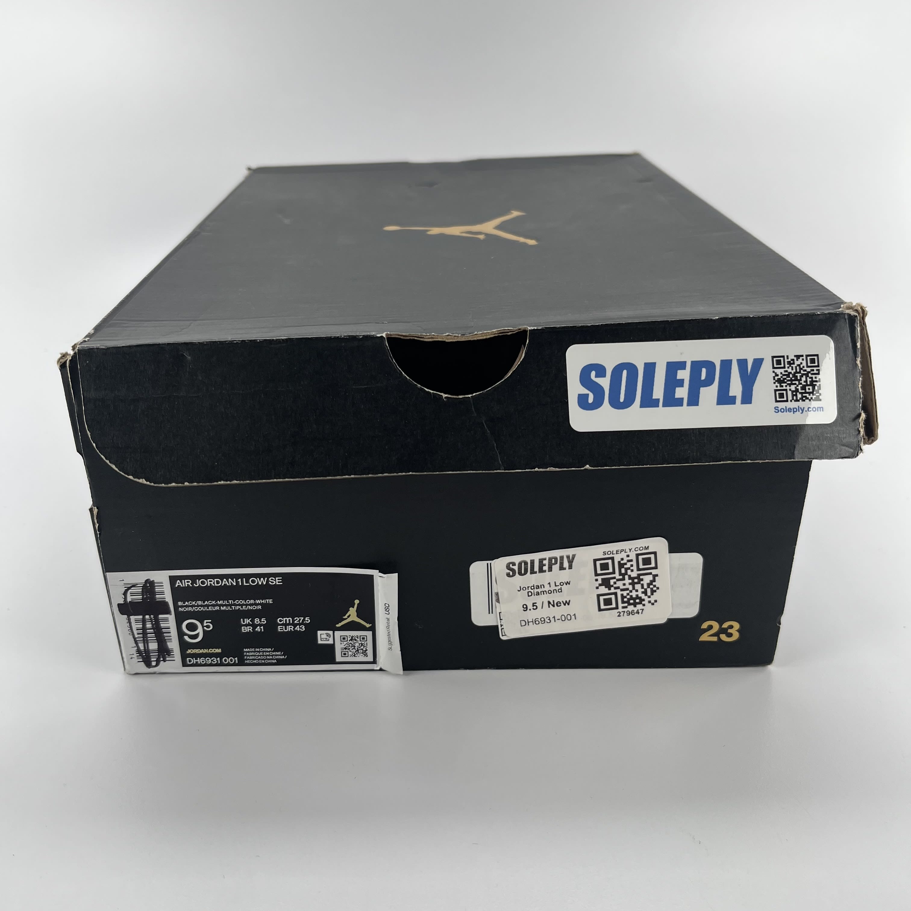 279647 Jordan 1 Low Diamond