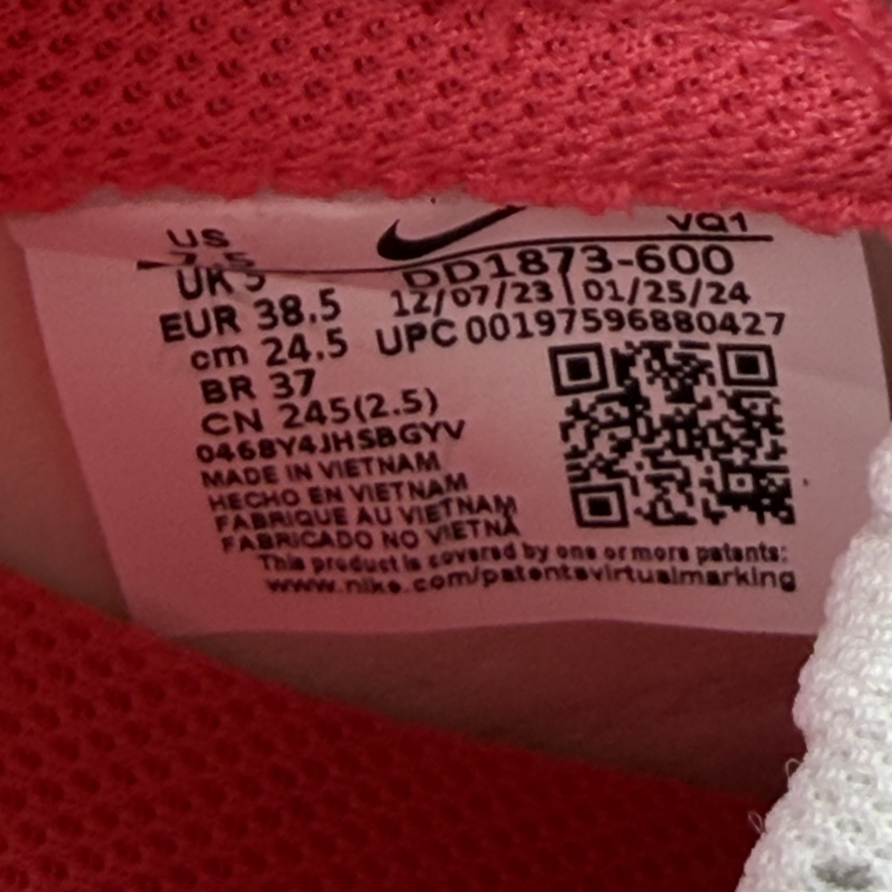 260419 Nike Dunk Low Next Nature Aster Pink (Women's)