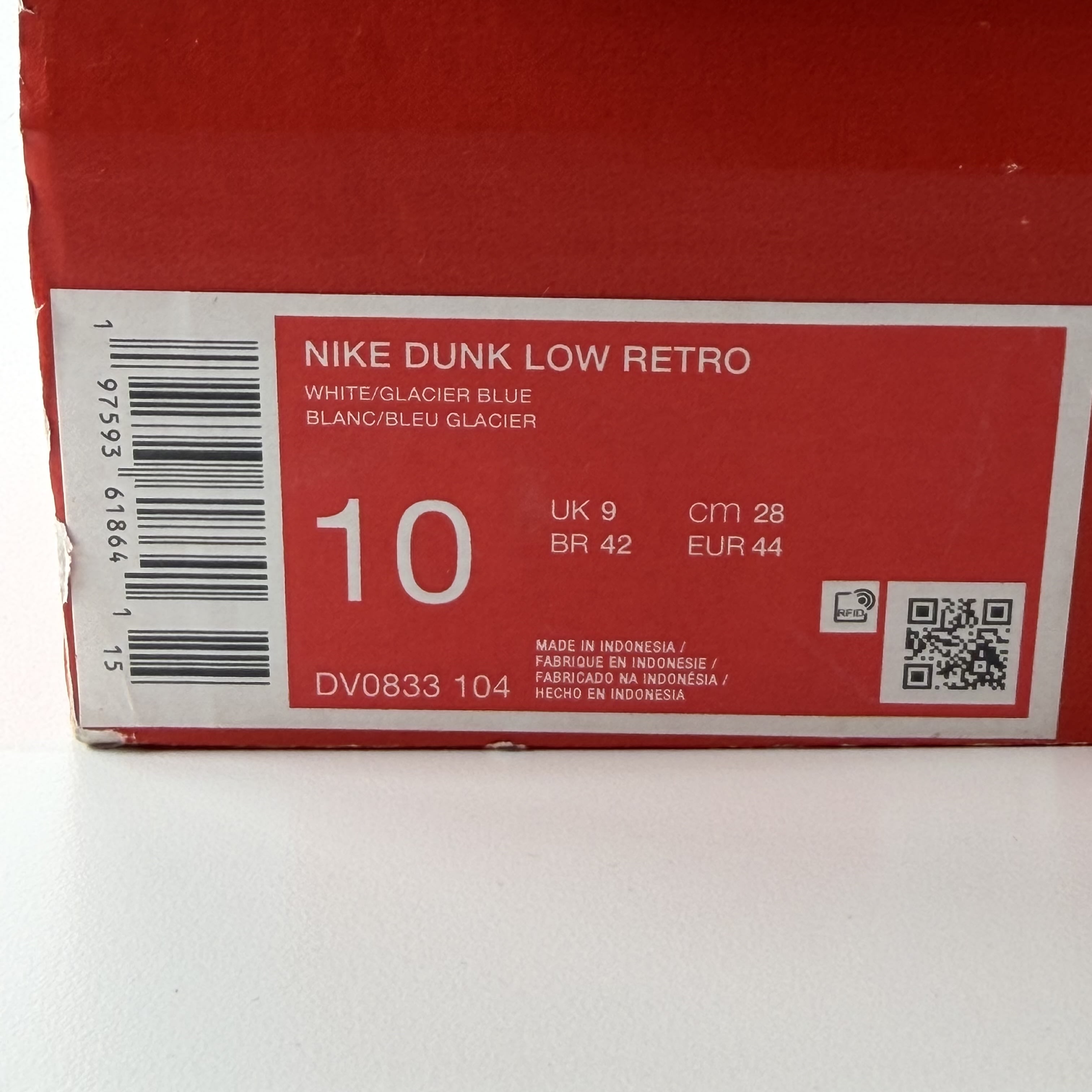 264884 Nike Dunk Low Glacier Blue