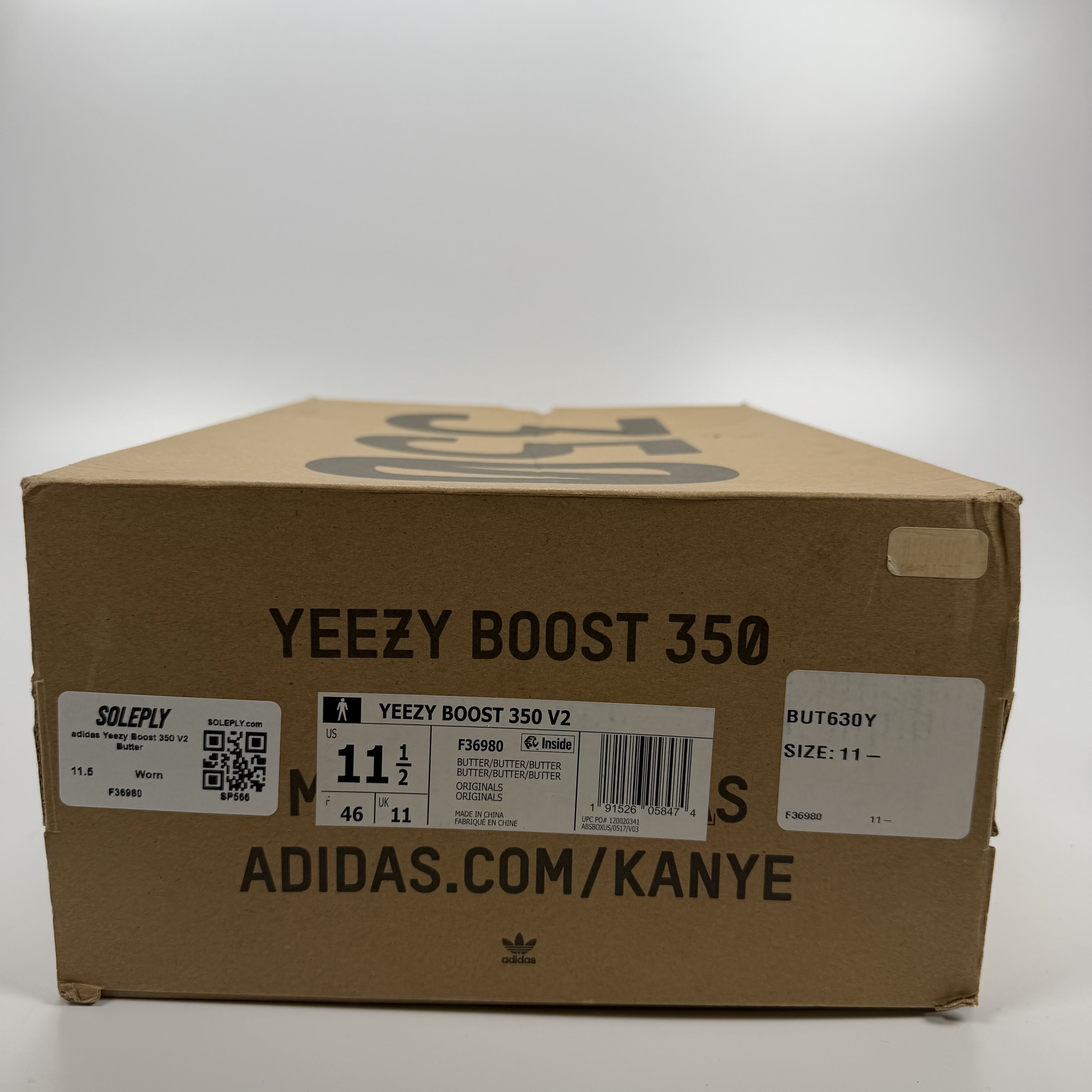 SP566 adidas Yeezy Boost 350 V2 Butter