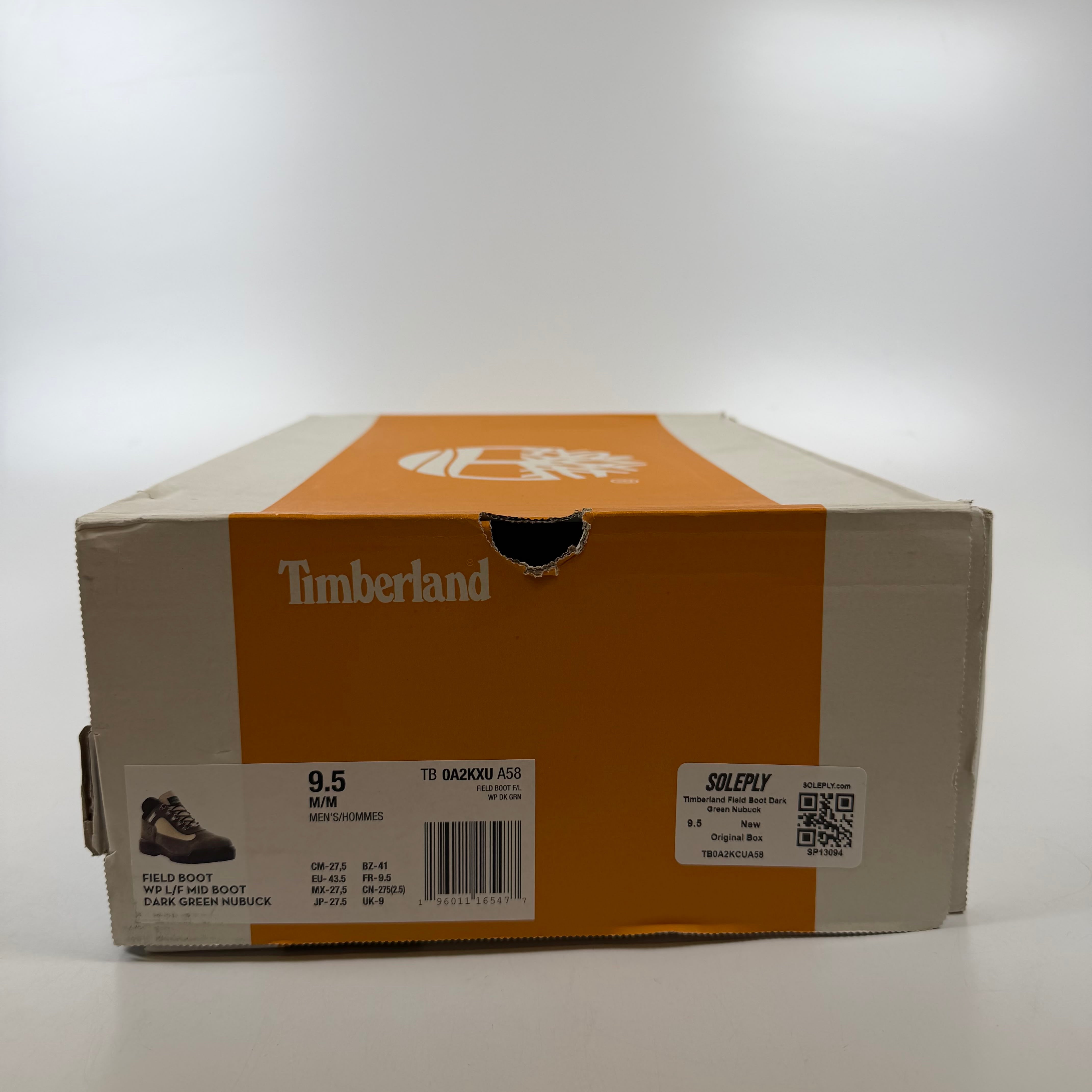 SP13094 Timberland Field Boot Dark Green Nubuck
