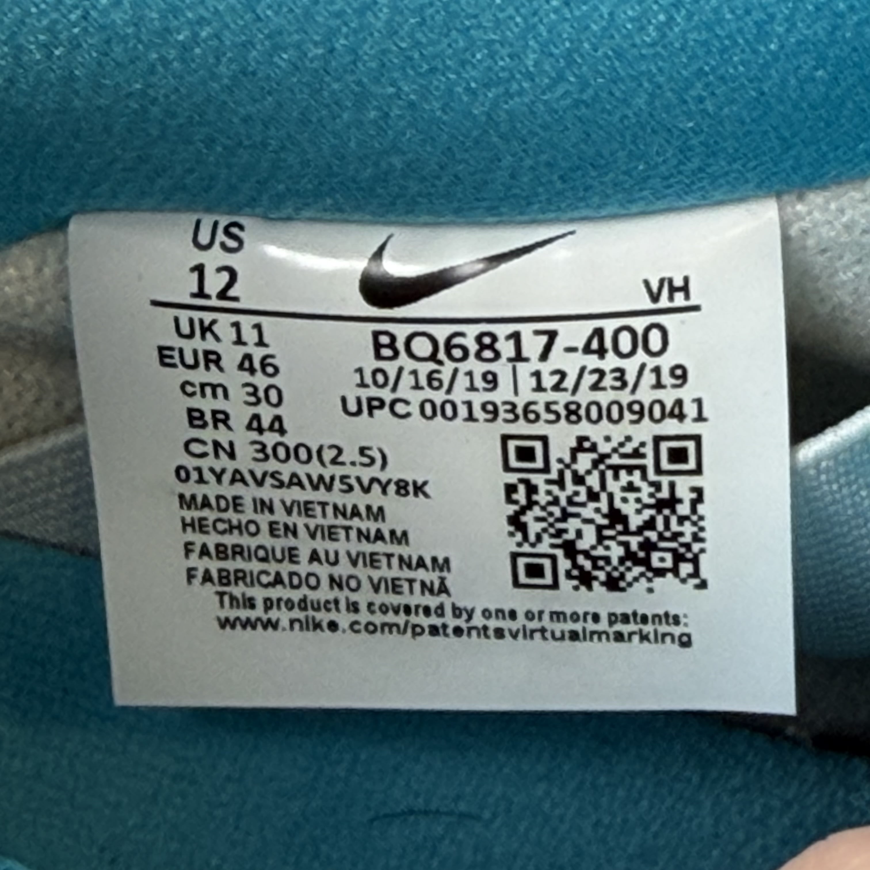 494050 Nike SB Dunk Low Pro Blue Fury