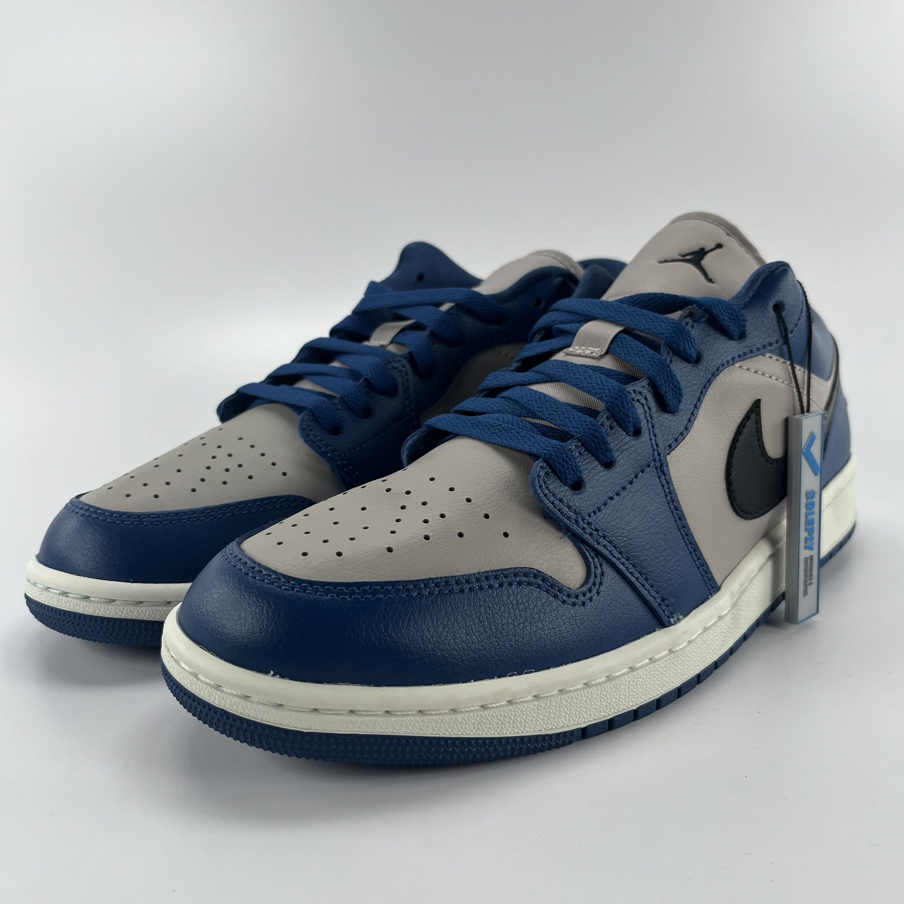 340126 Jordan 1 Low French Blue College Grey (Women's)