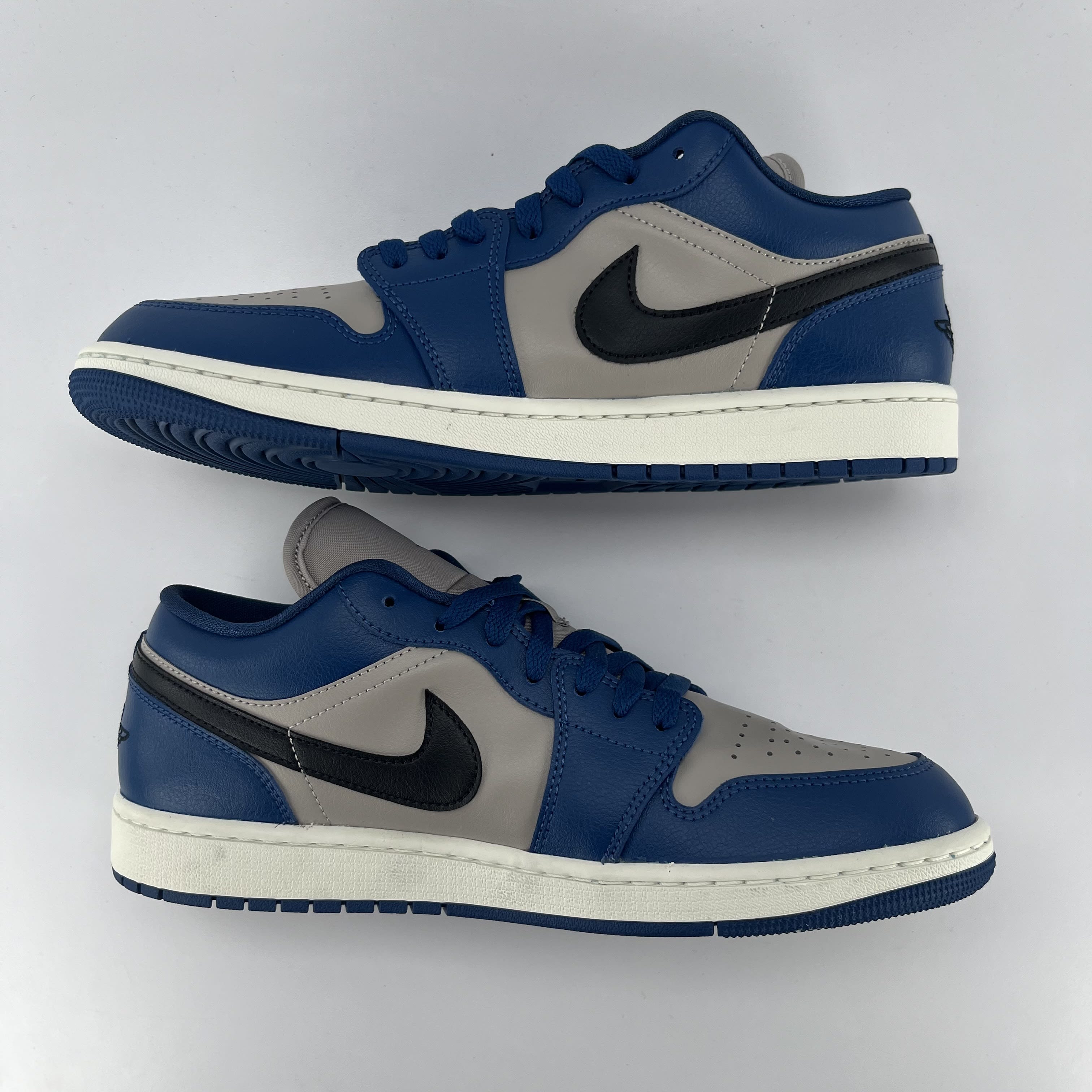 340126 Jordan 1 Low French Blue College Grey (Women's)