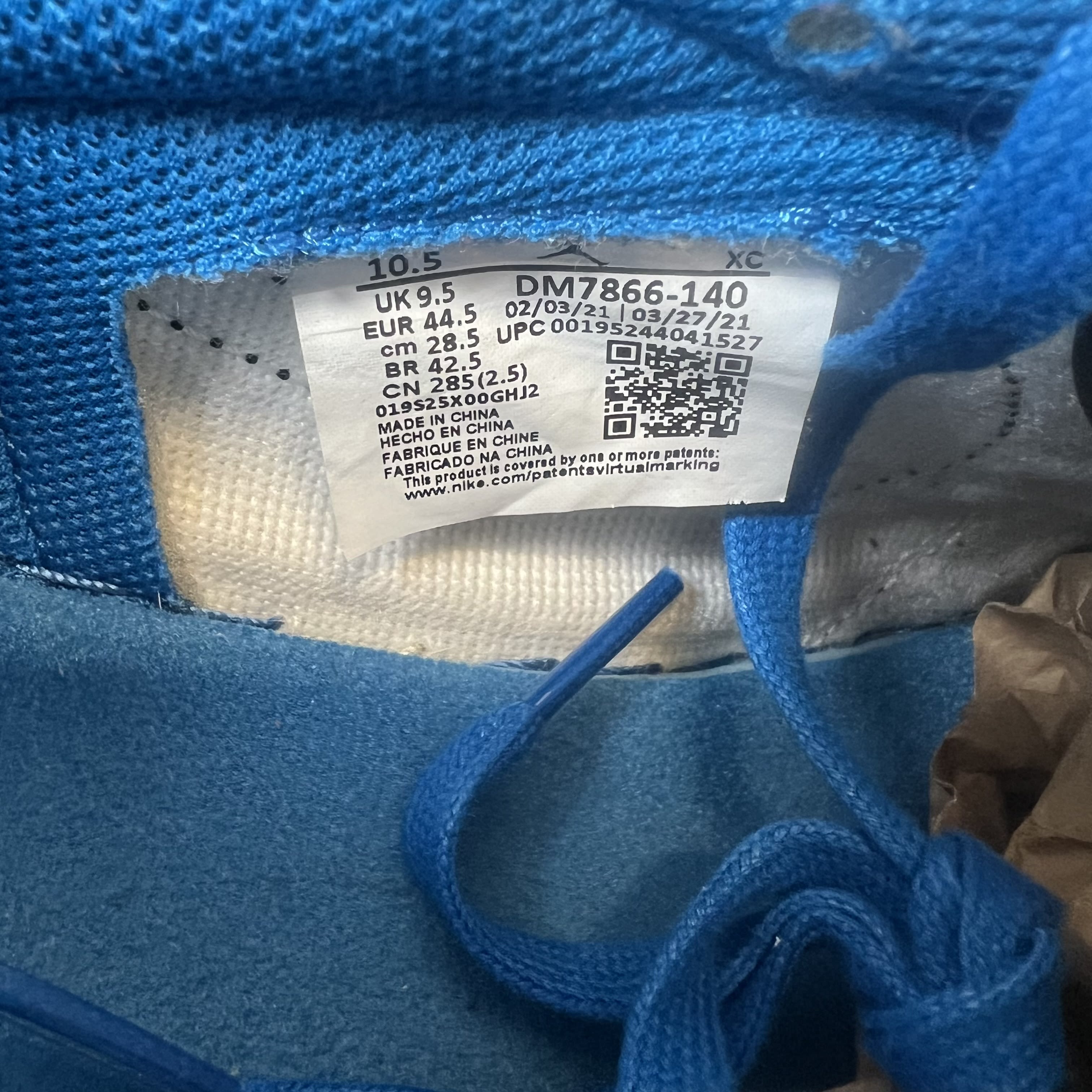 SP11365 Jordan 1 Retro Low OG SP Fragment x Travis Scott