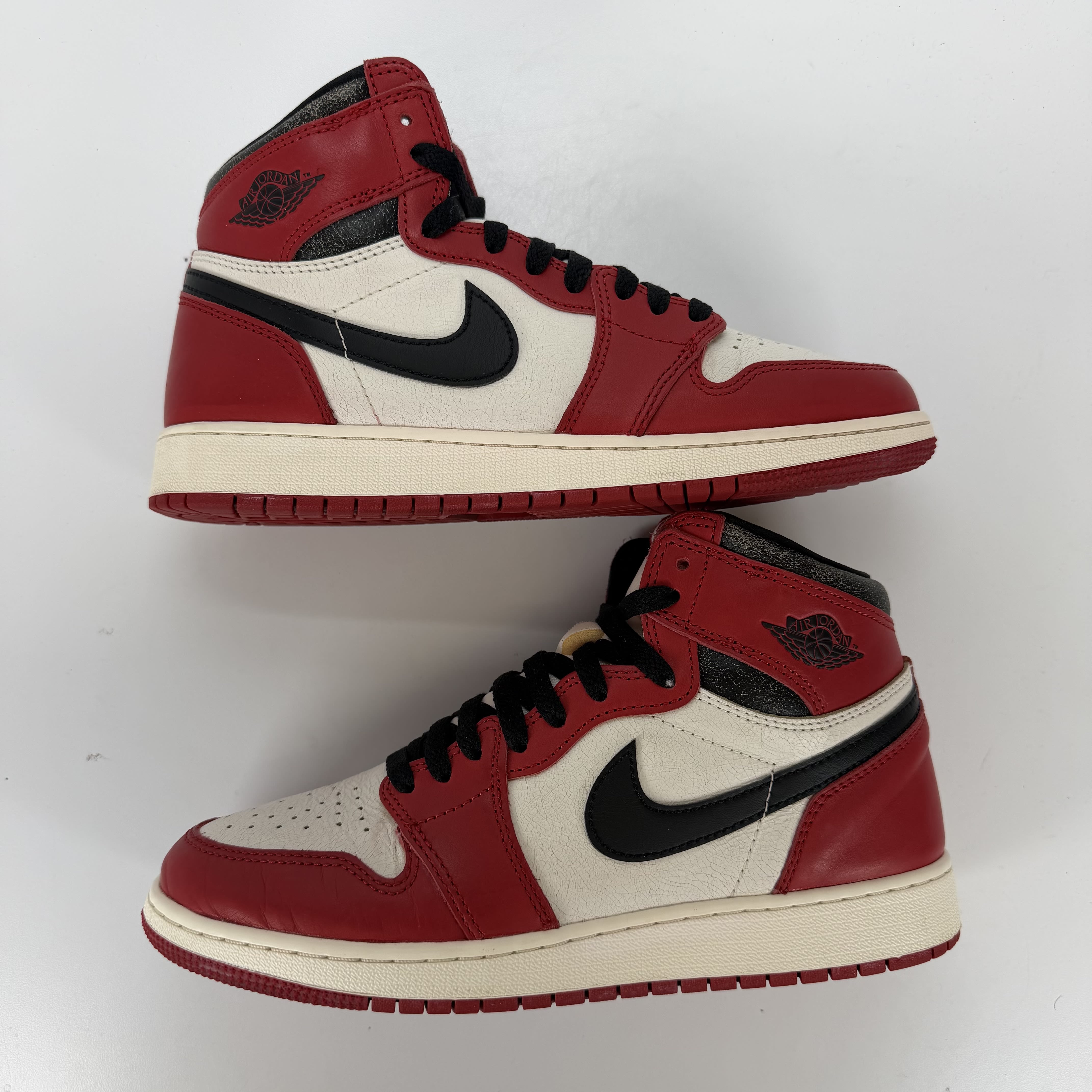 [594837] Air Jordan 1 Retro High OG GS 'Chicago Lost & Found'