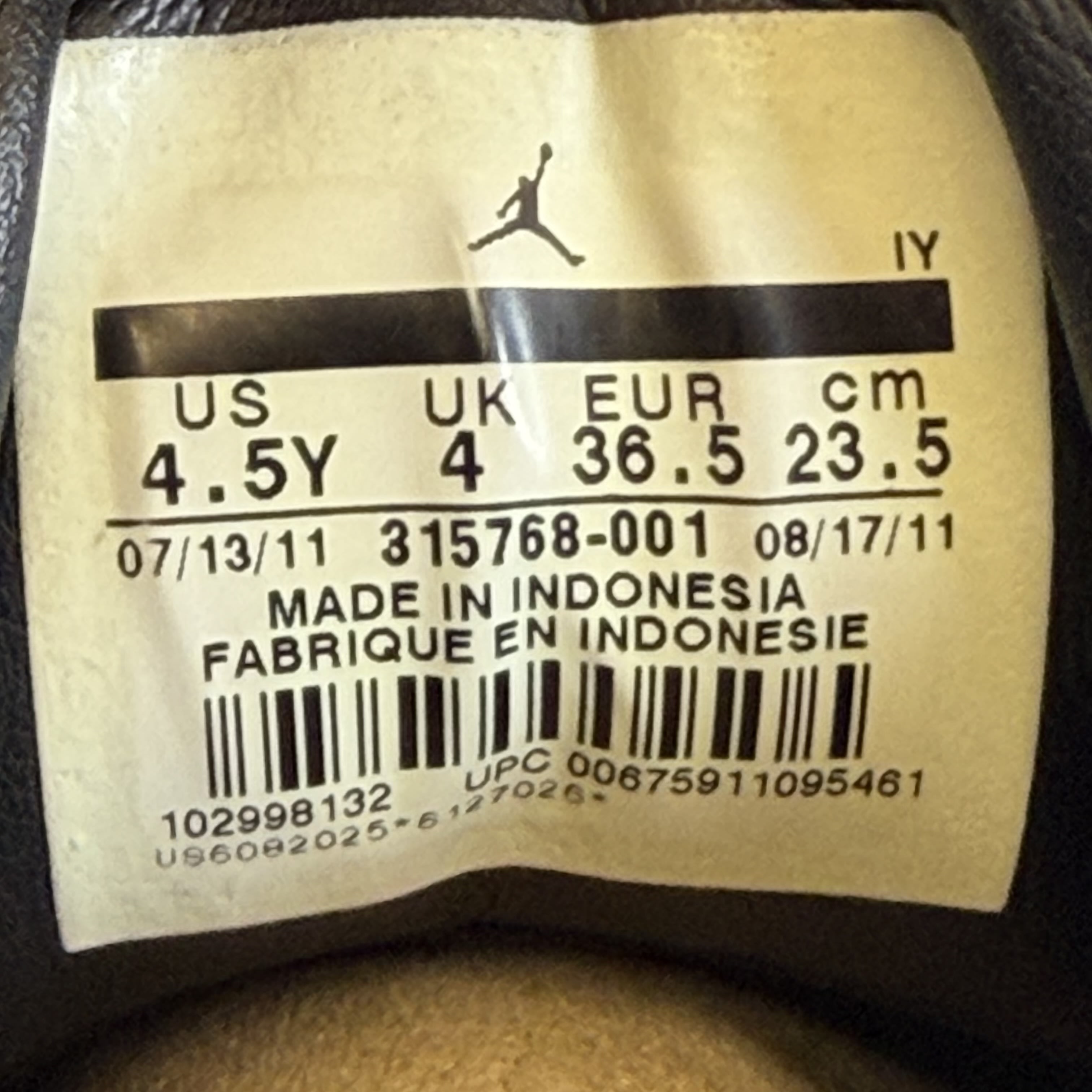SP6980 Jordan 3 Retro Black Flip