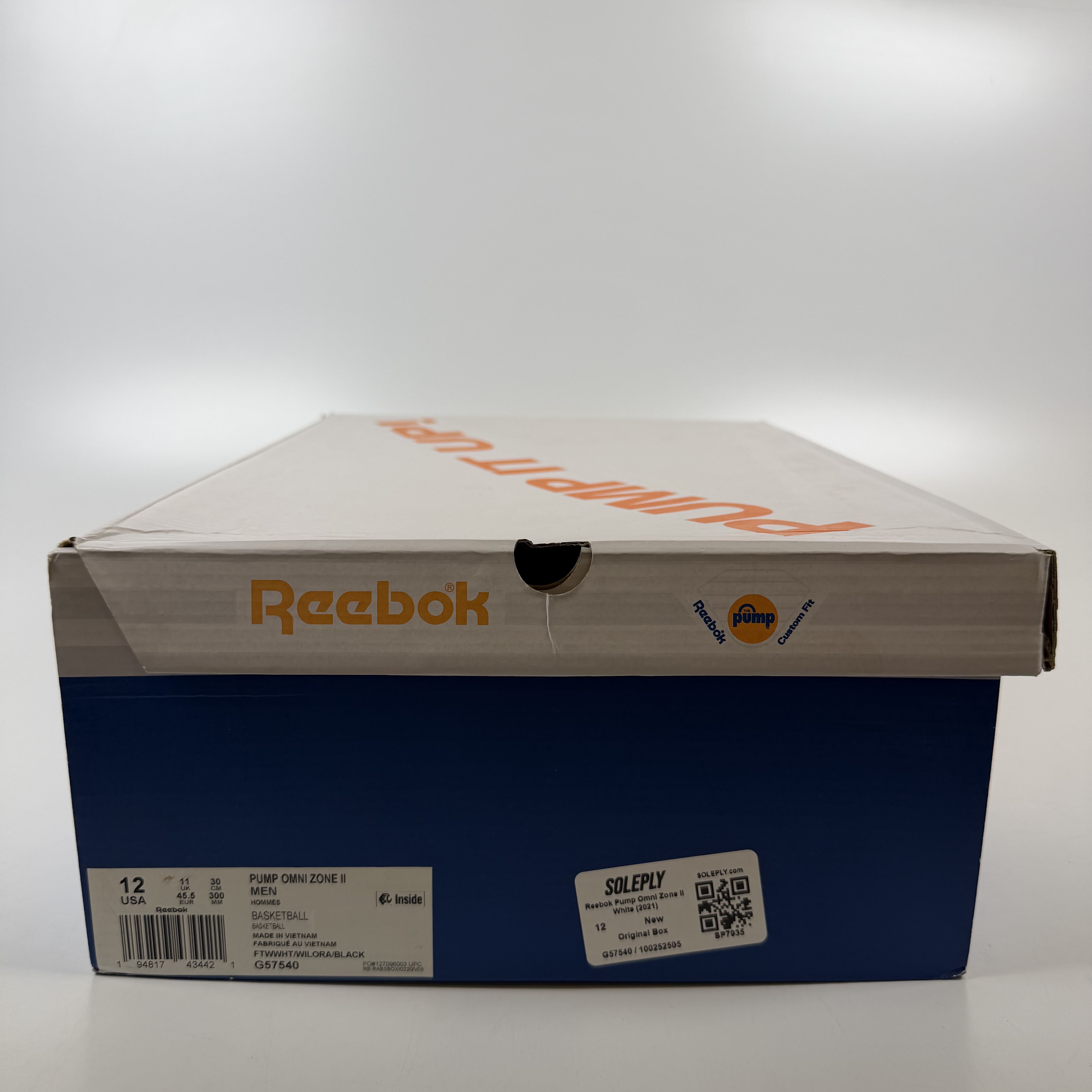 SP7935 Reebok Pump Omni Zone II White (2021)