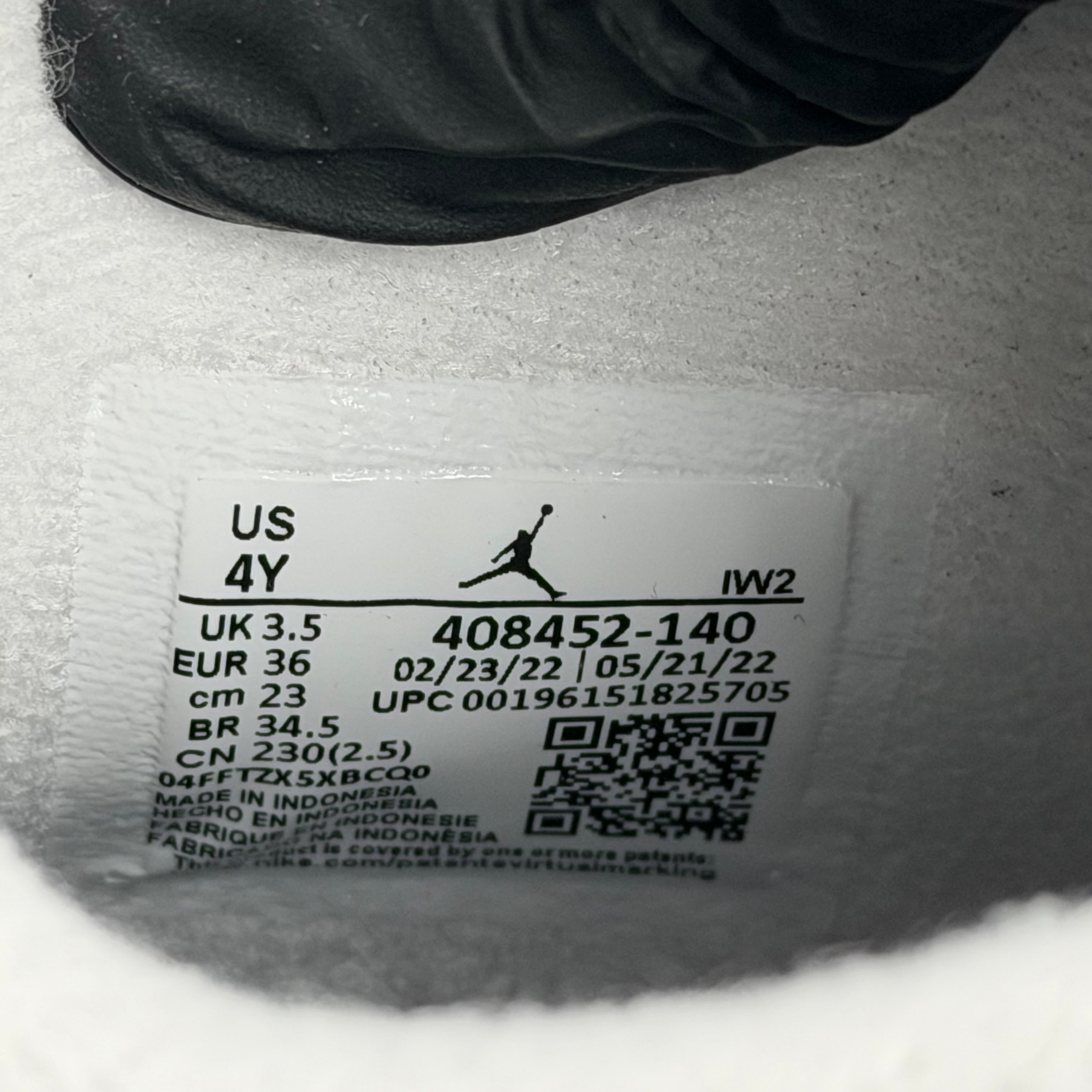 282012 Jordan 4 Retro Midnight Navy (GS)