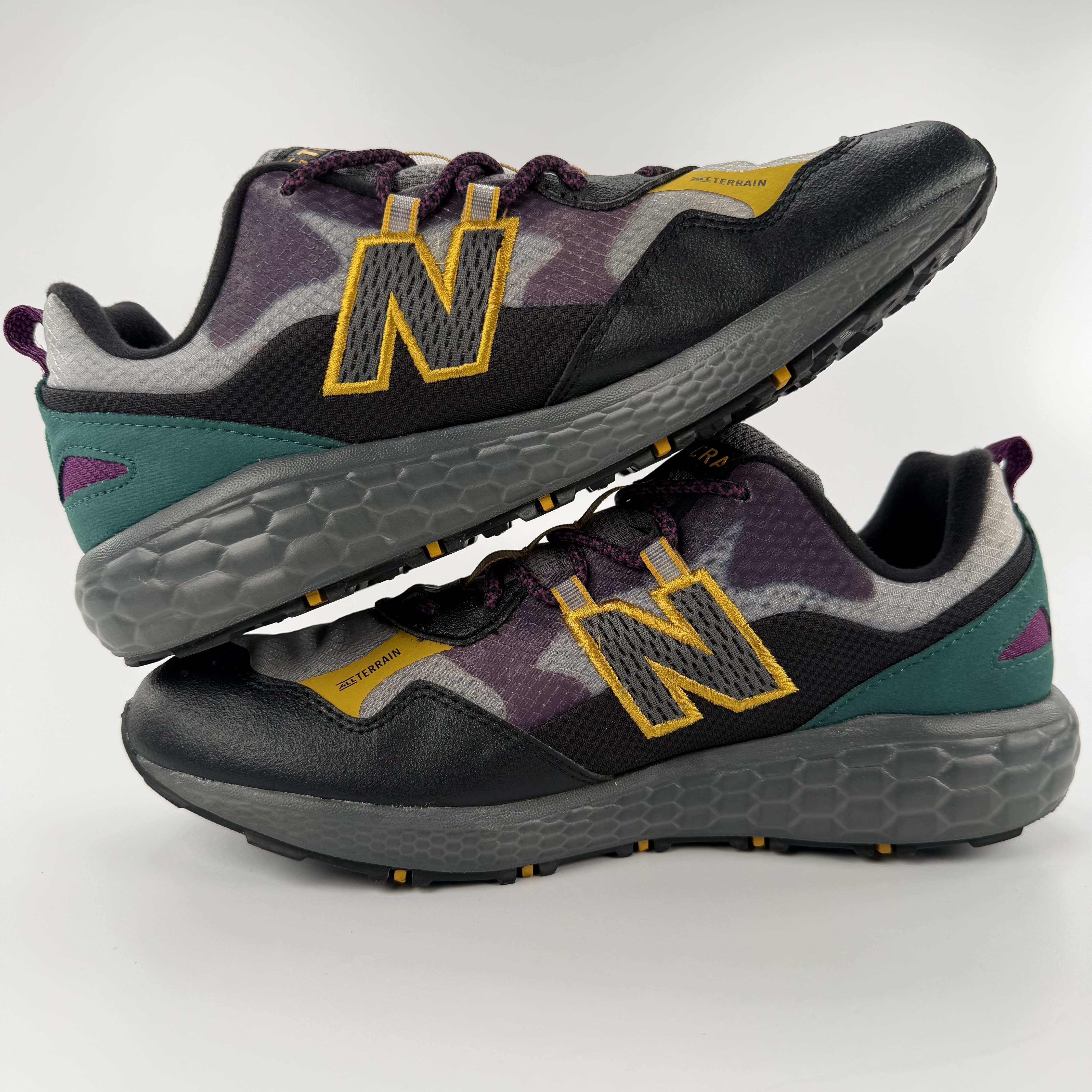 632223 New BalanceFresh Foam Crag 'Black Green'