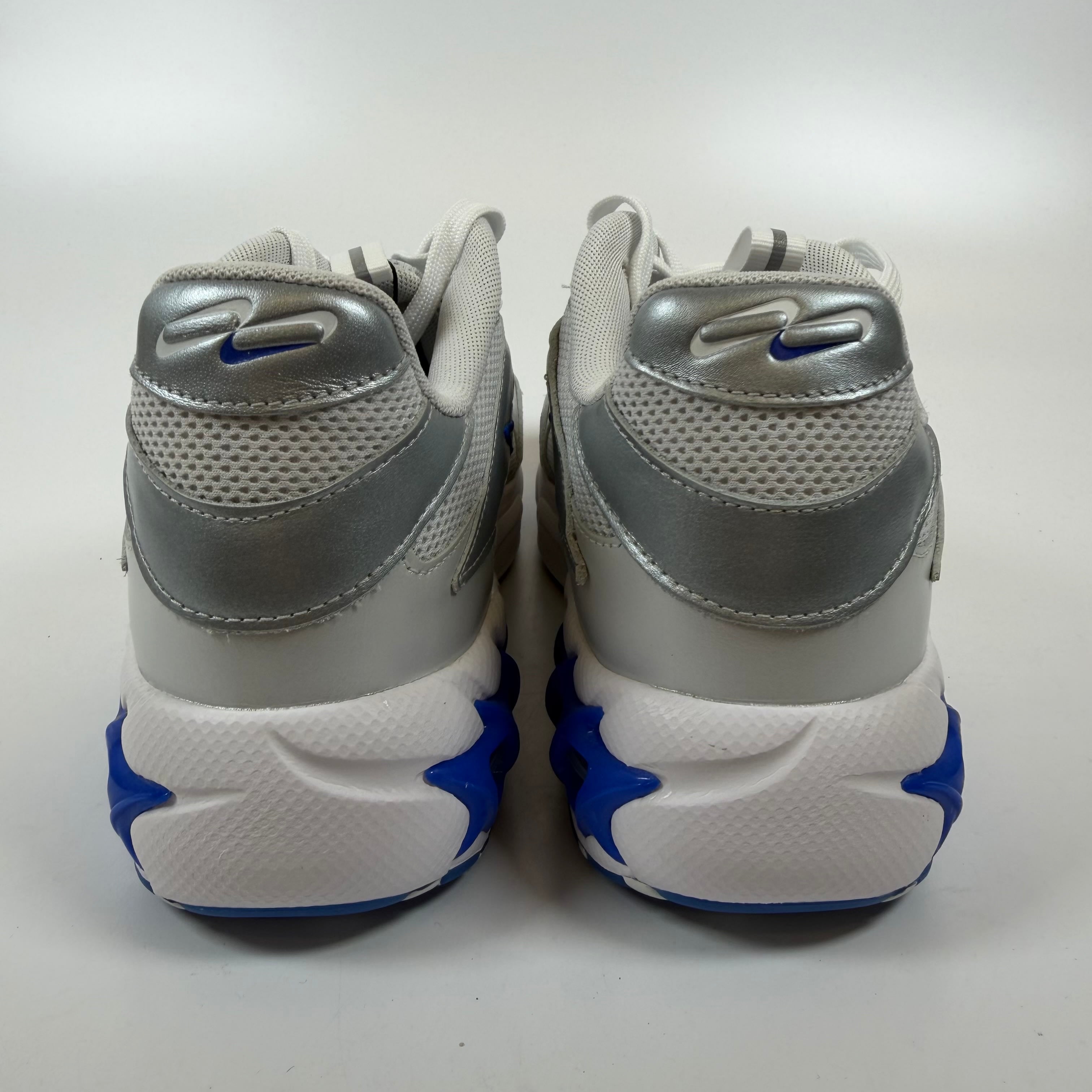 SP9142 Nike Zoom Air Fire Metallic Silver Blue (Women's)