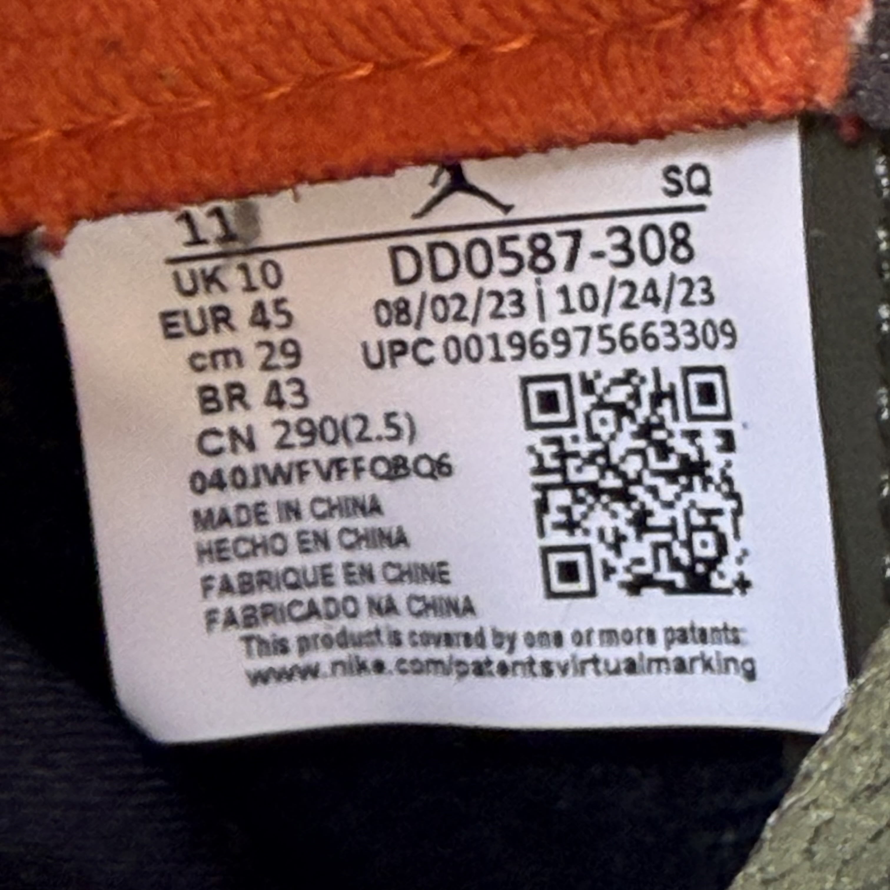 589014 Jordan 5 Retro Olive (2024)