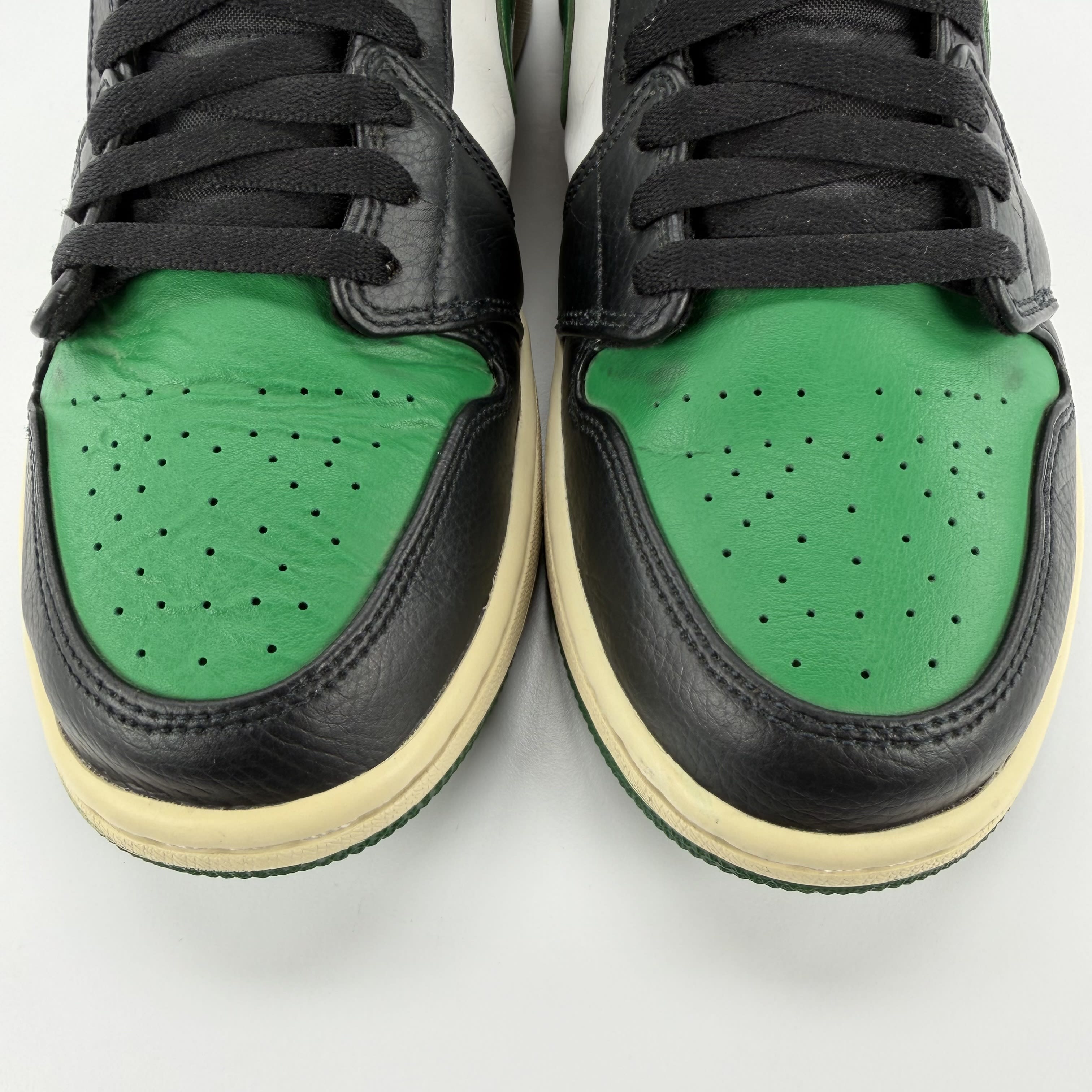 635942 Jordan 1 Mid Green Toe