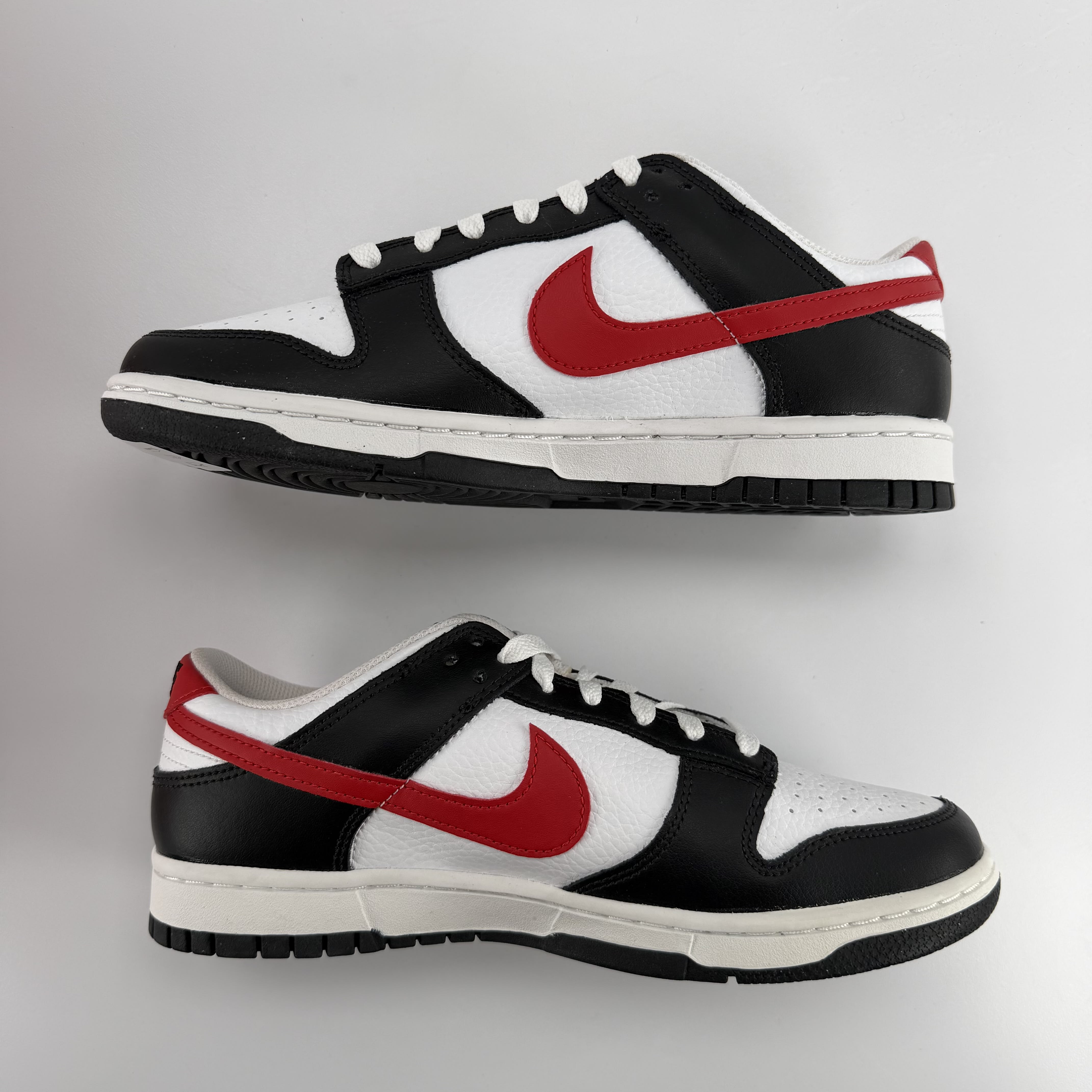282352 Dunk Low 'Black White Red'