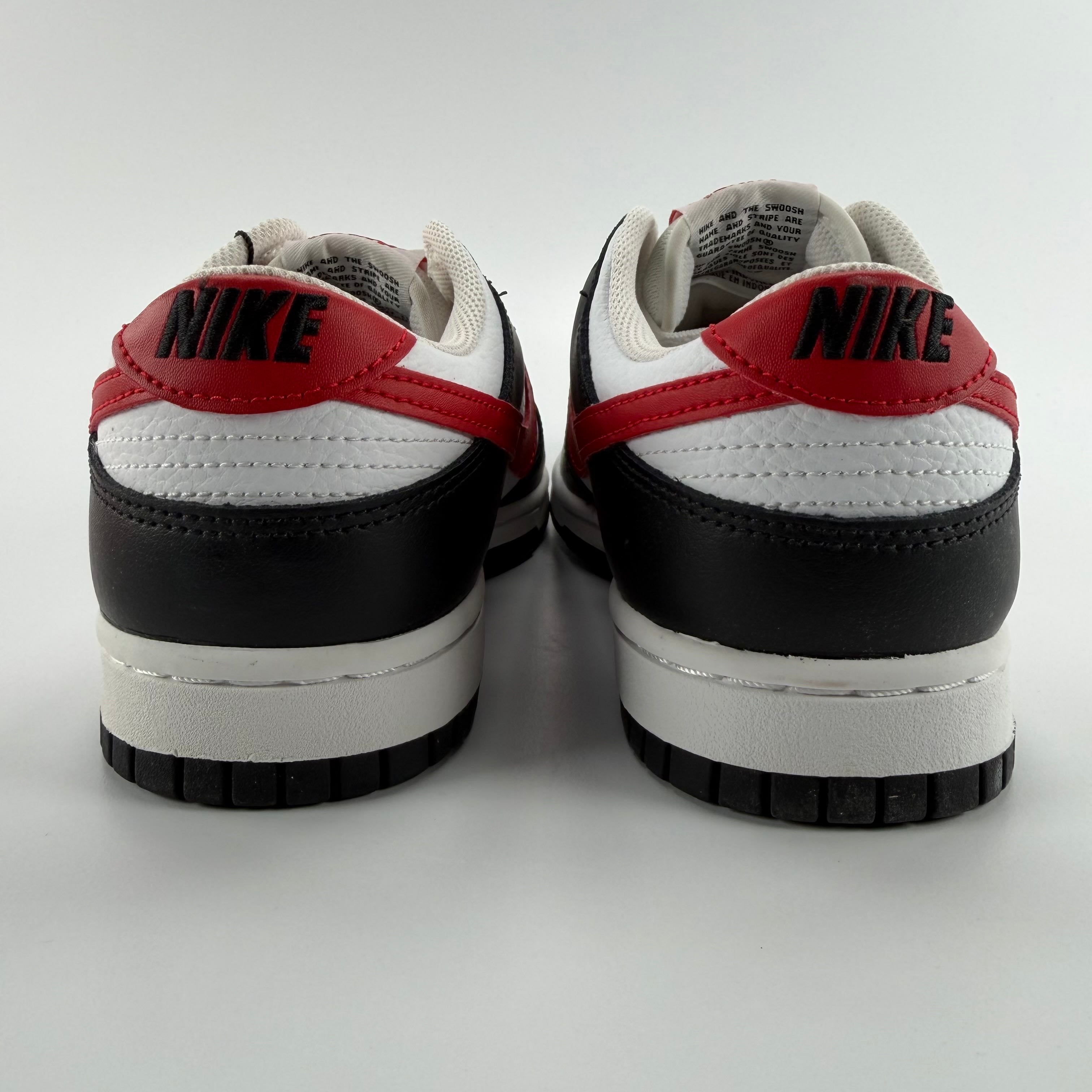 282352 Dunk Low 'Black White Red'