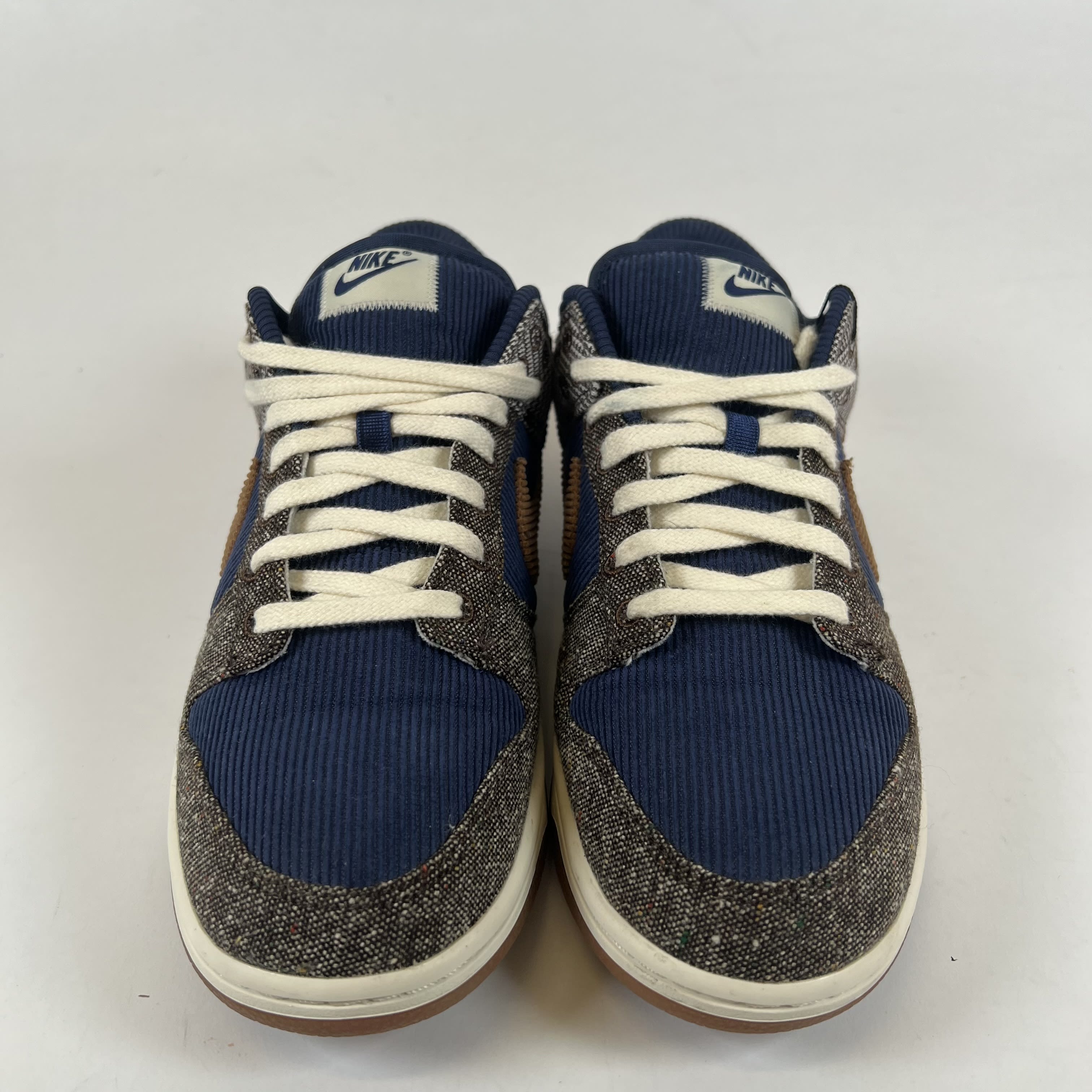 SP13448 Nike Dunk Low Tweed Midnight Navy Corduroy