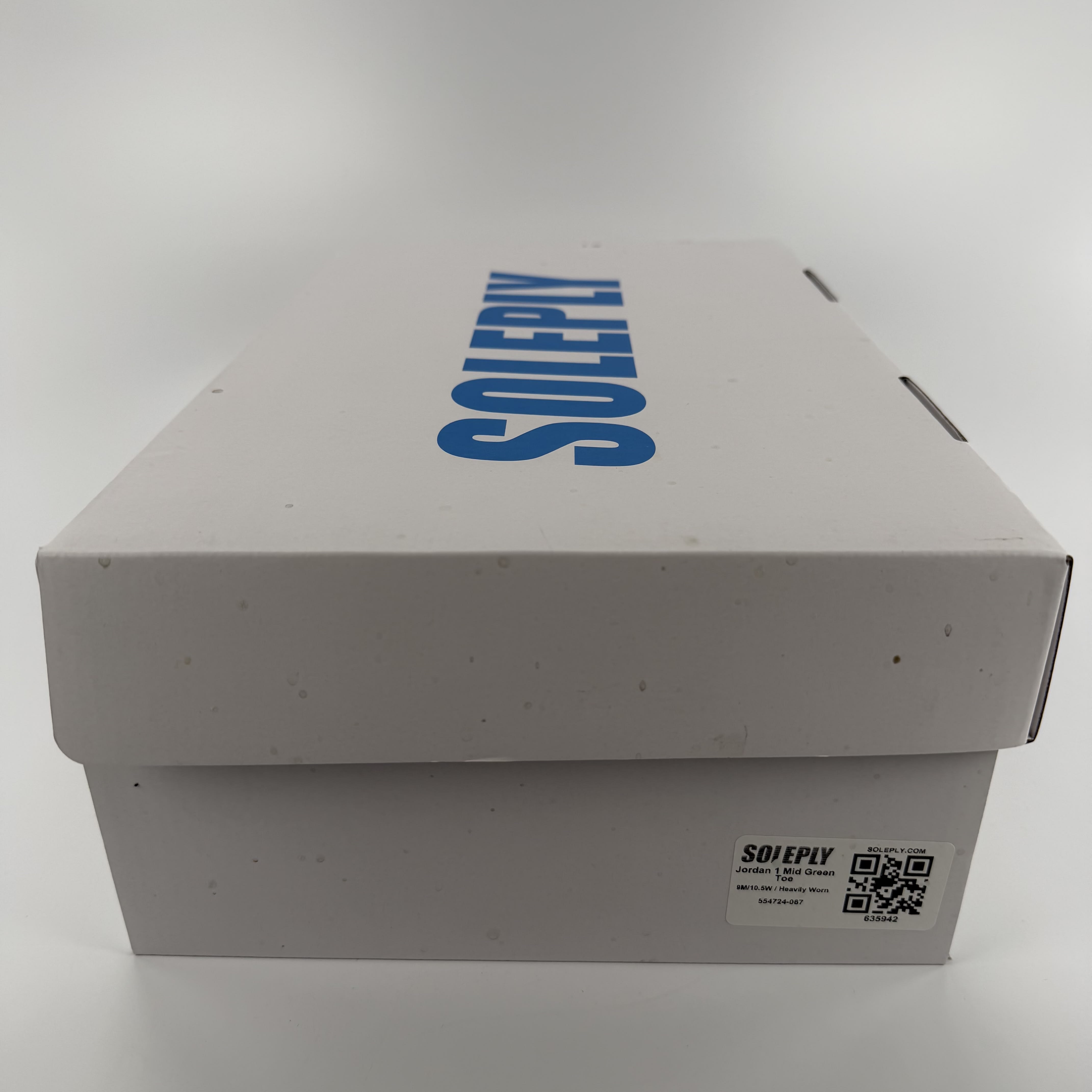 635942 Jordan 1 Mid Green Toe