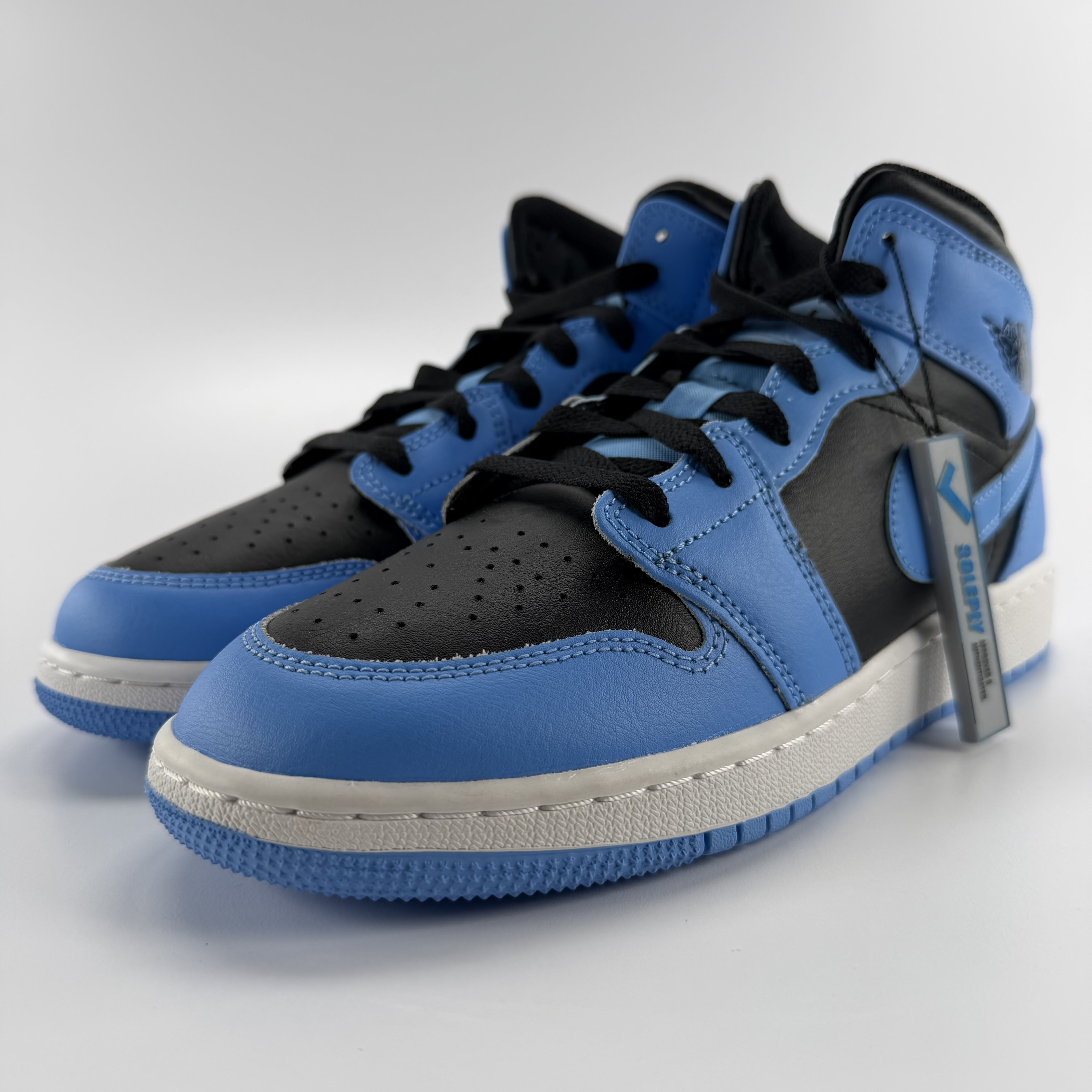 263225 Jordan 1 Mid University Blue Black (GS)