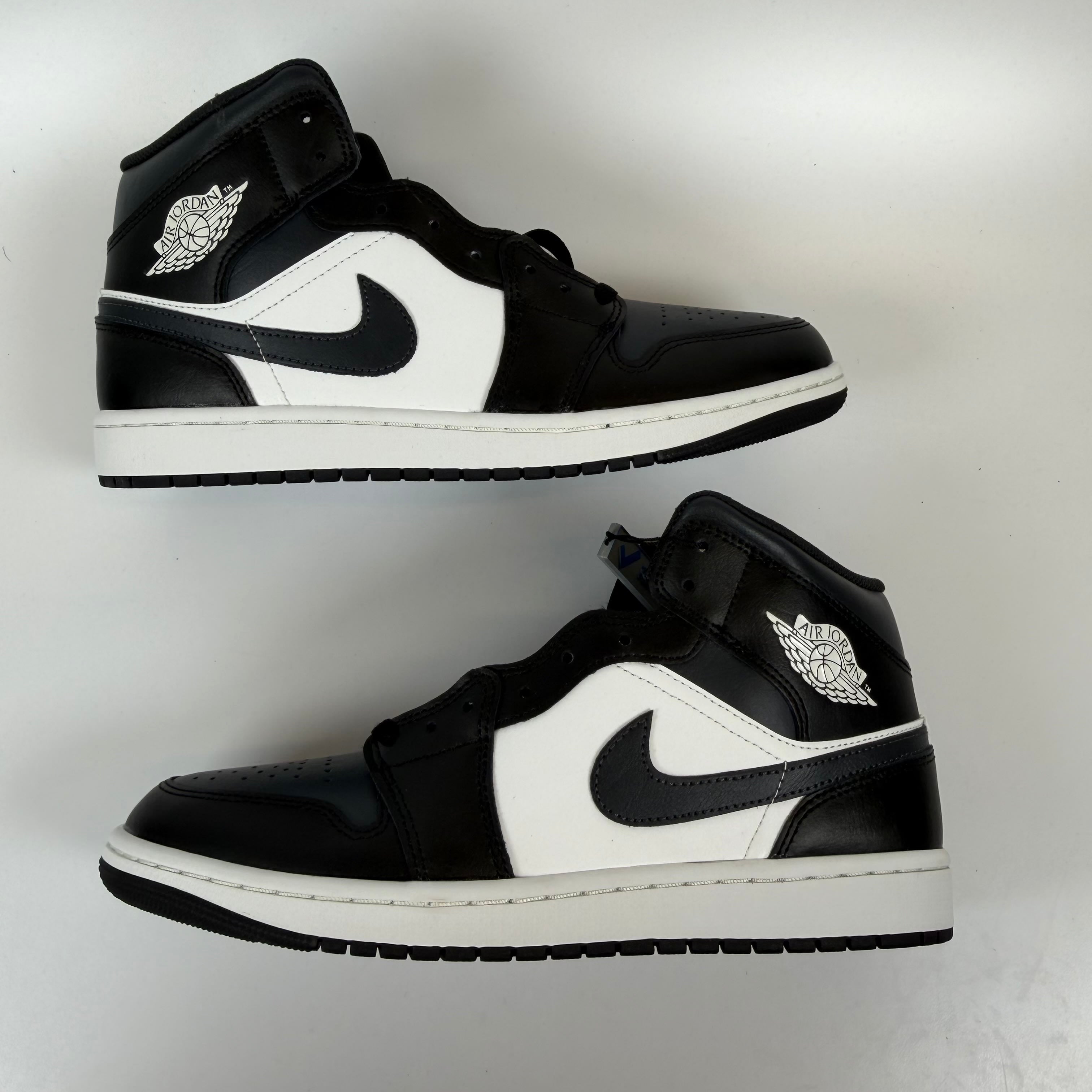 SP9989 Jordan 1 Mid Off Noir Toe