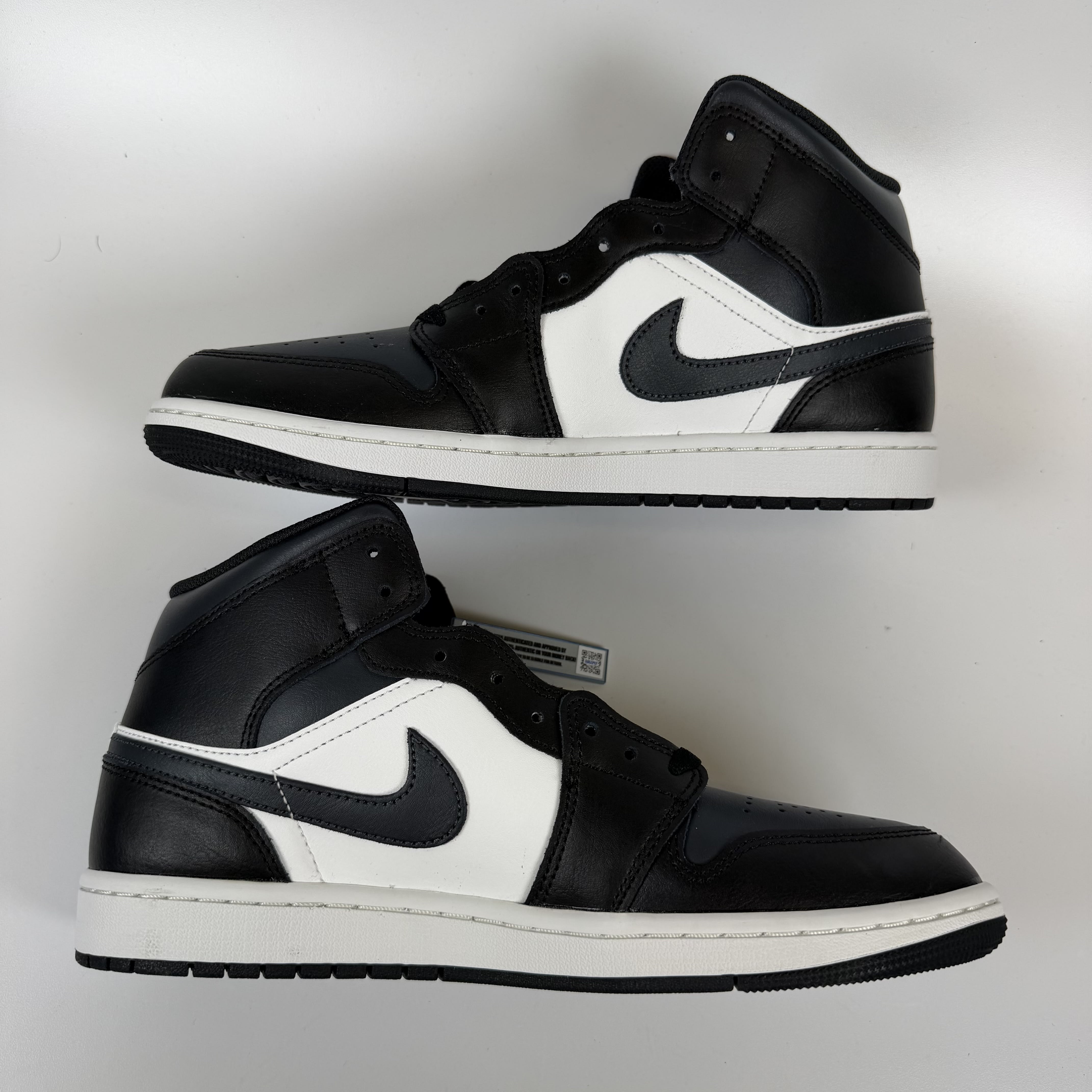 SP9989 Jordan 1 Mid Off Noir Toe