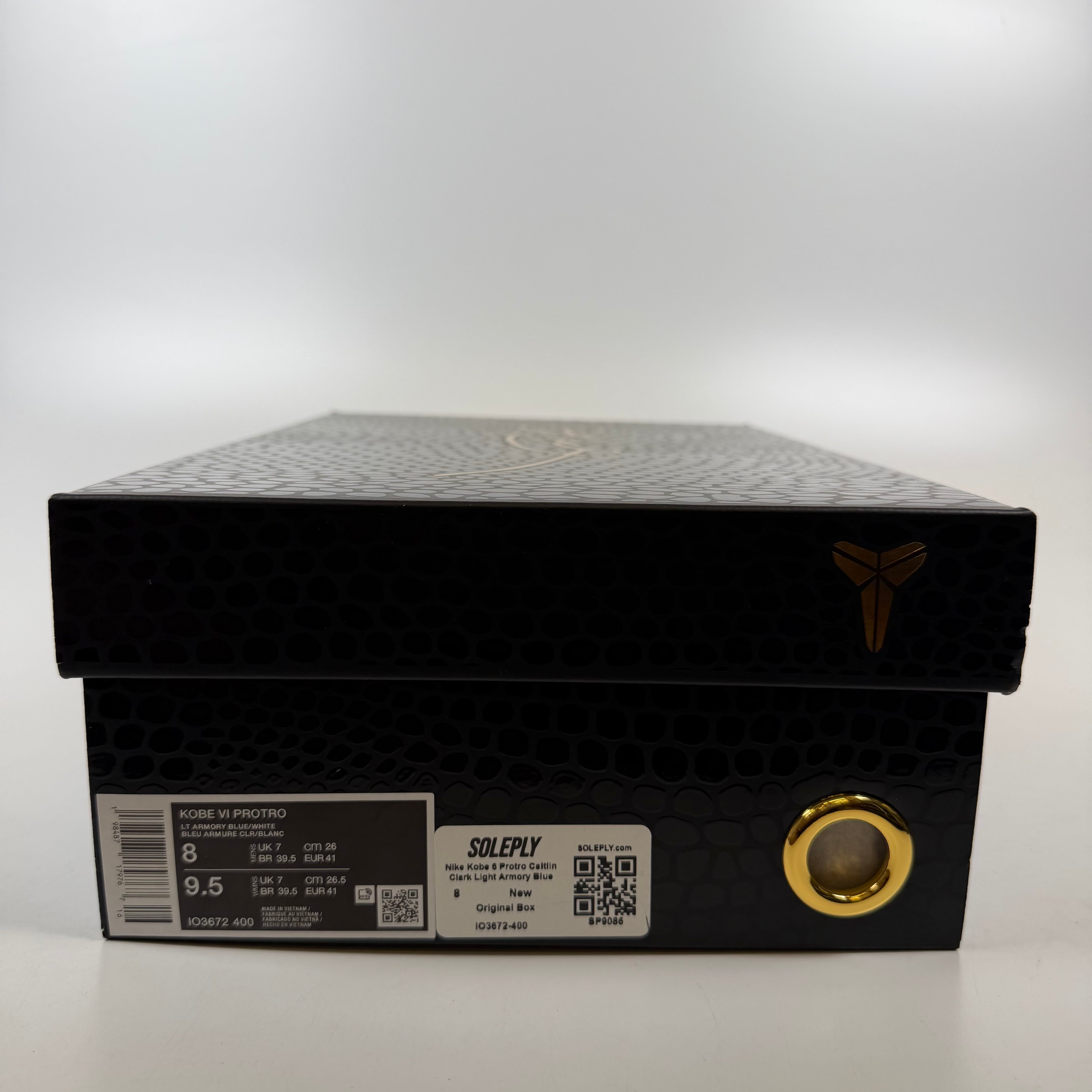 SP9086 Nike Kobe 6 Protro Caitlin Clark Light Armory Blue