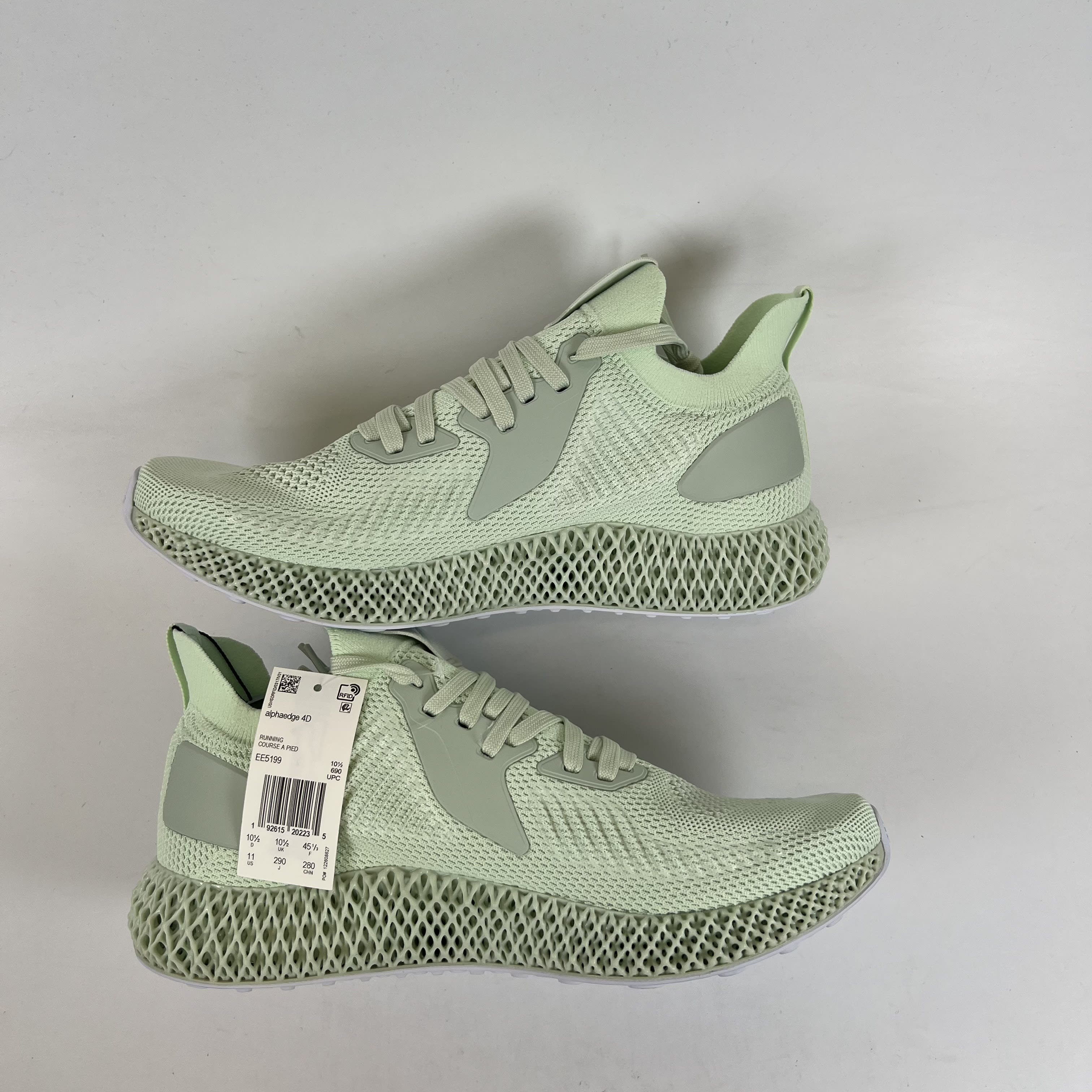 SP13597 adidas Alphaedge 4D Parley White Aero Green