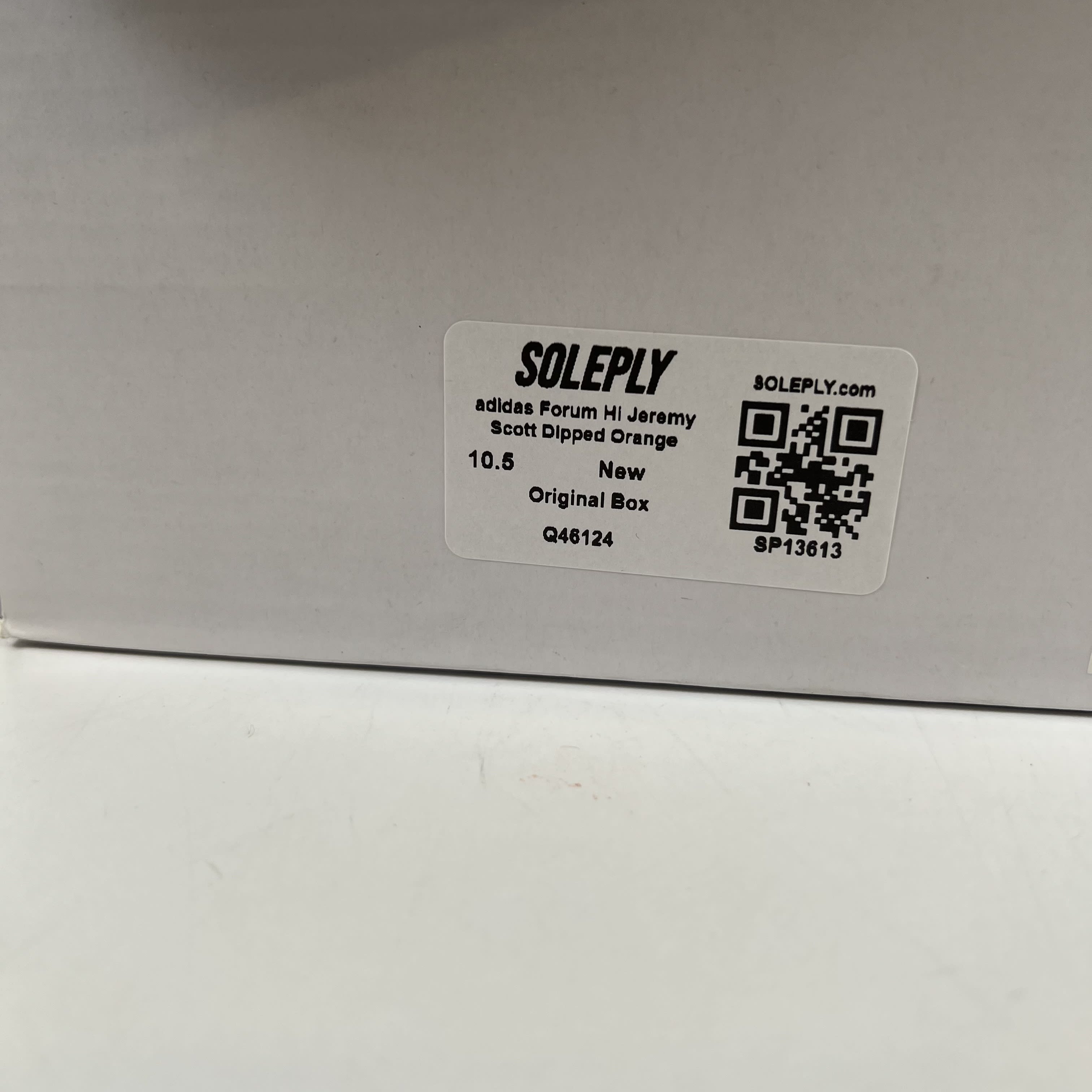 SP13613 adidas Forum Hi Jeremy Scott Dipped Orange