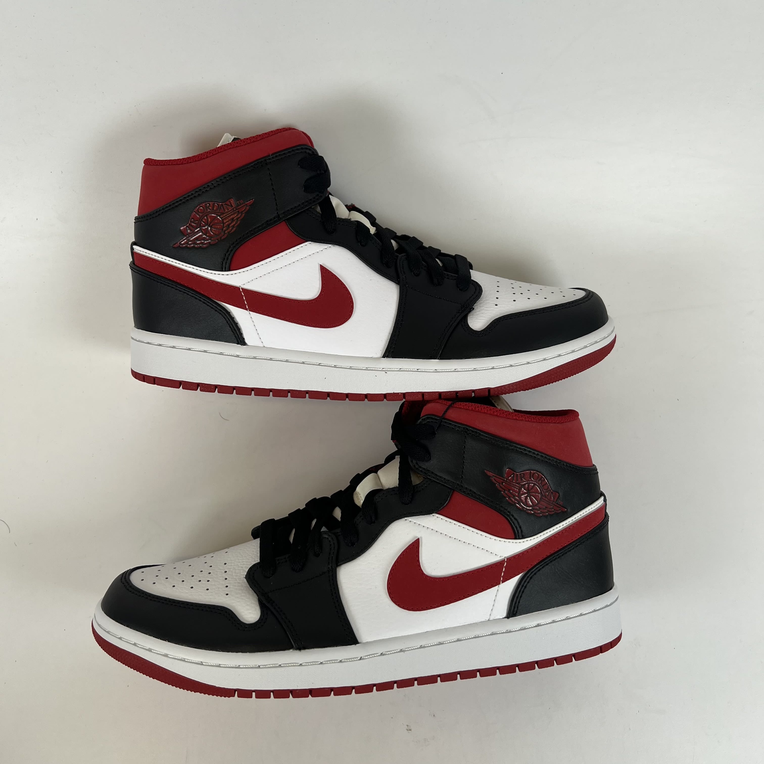 SP13618 Jordan 1 Mid Gym Red Black White