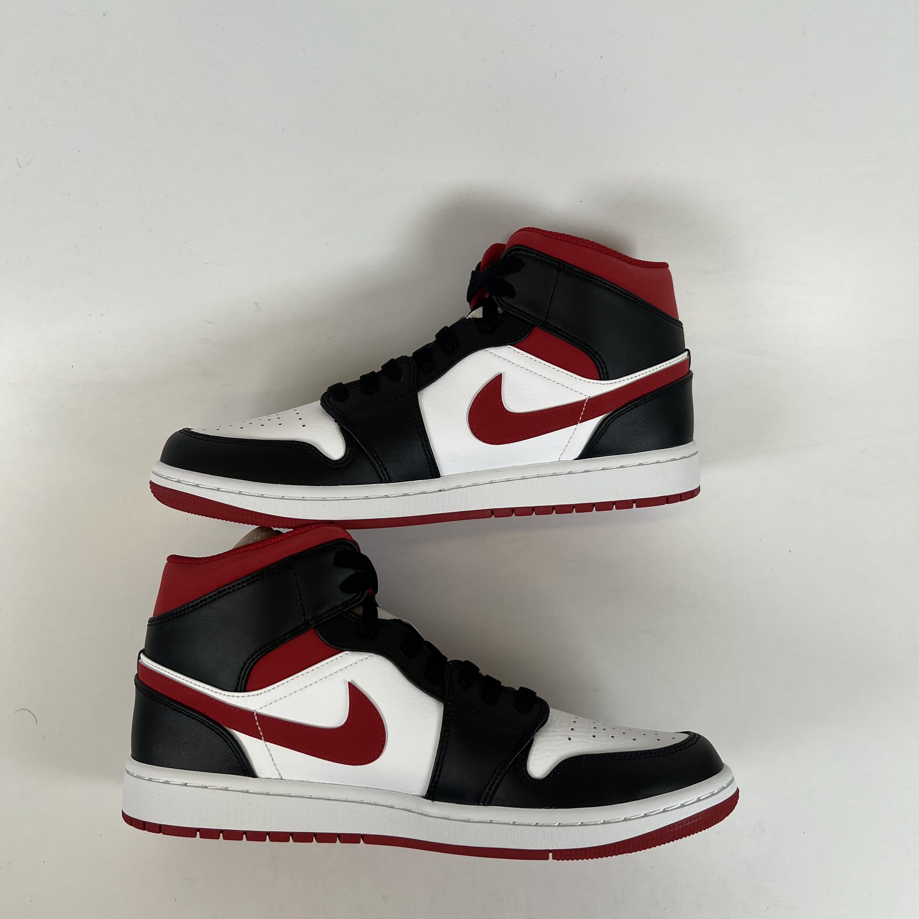 SP13618 Jordan 1 Mid Gym Red Black White