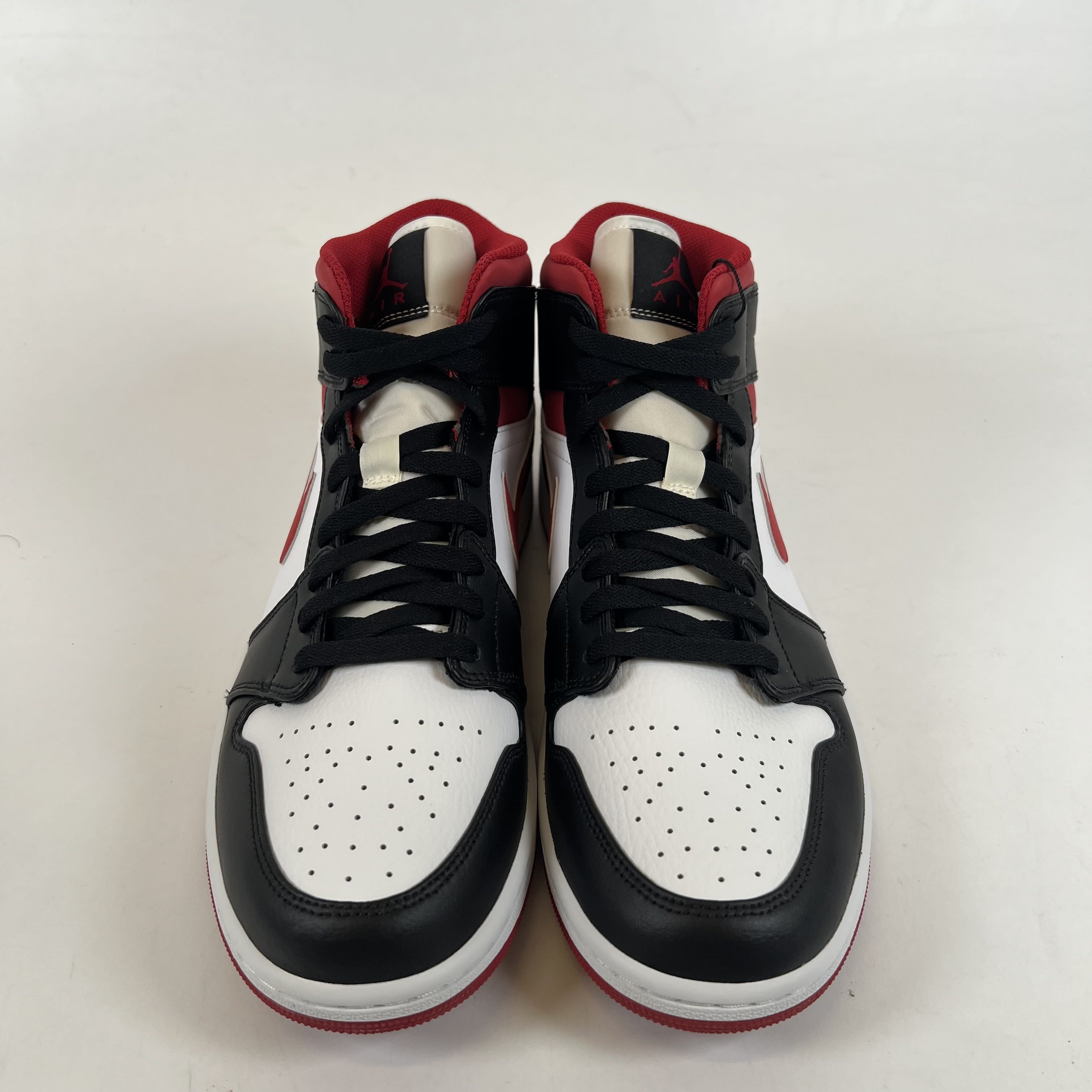 SP13618 Jordan 1 Mid Gym Red Black White