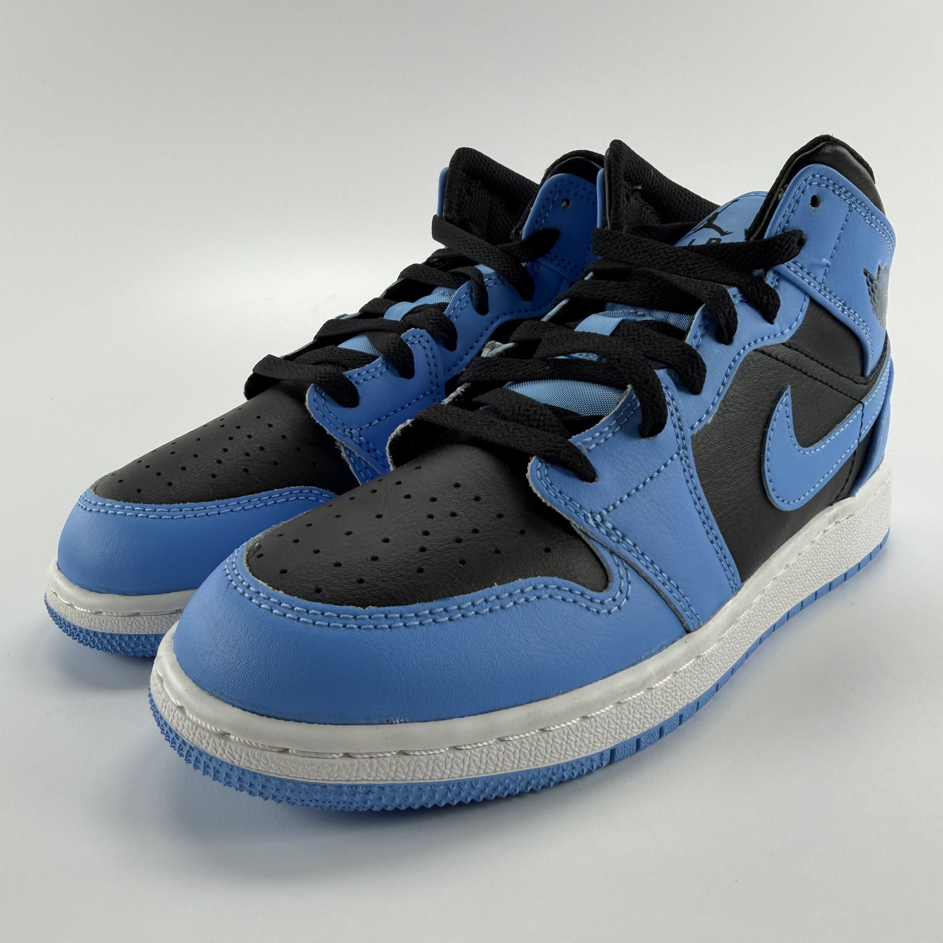 340706 Jordan 1 Mid University Blue Black (GS)