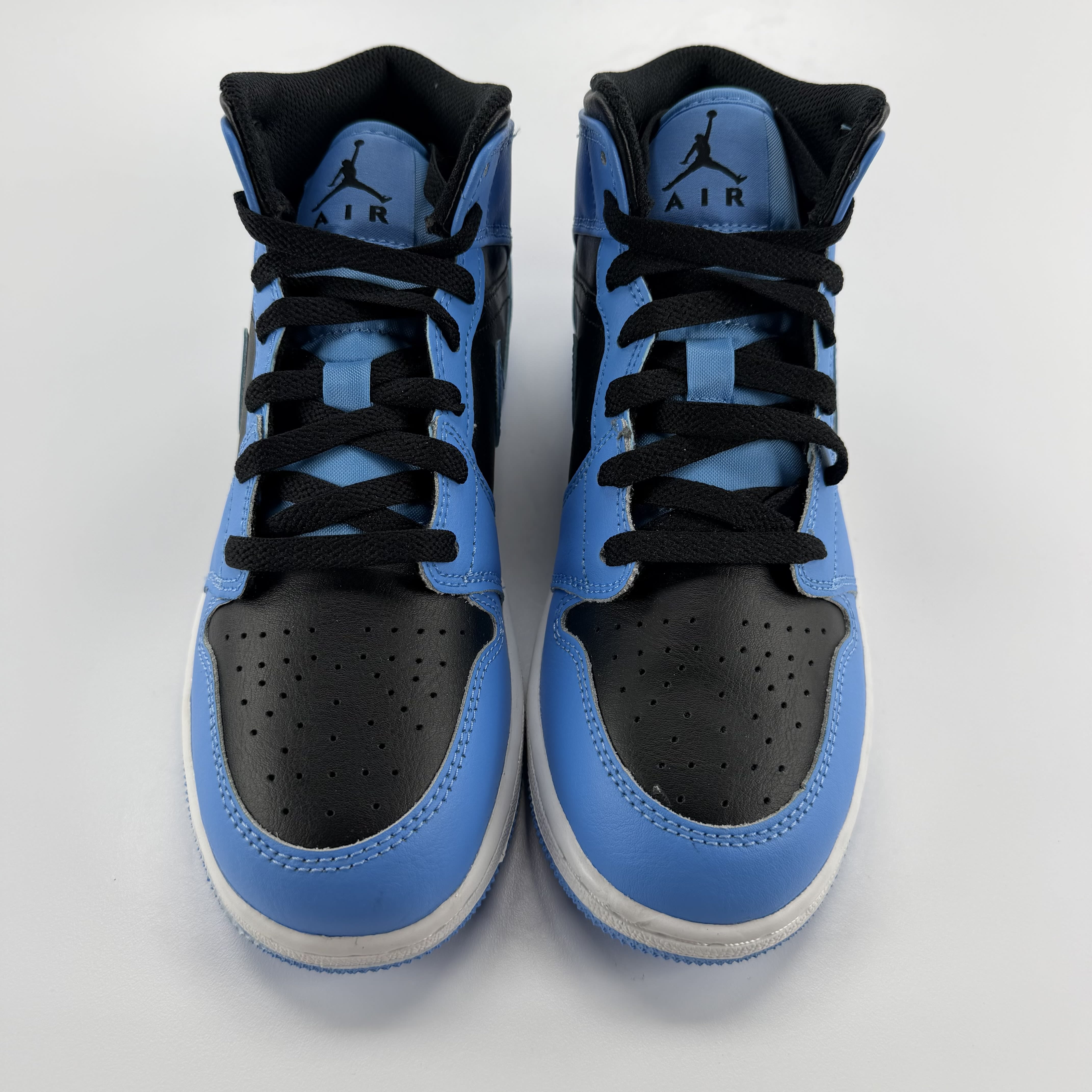 340706 Jordan 1 Mid University Blue Black (GS)