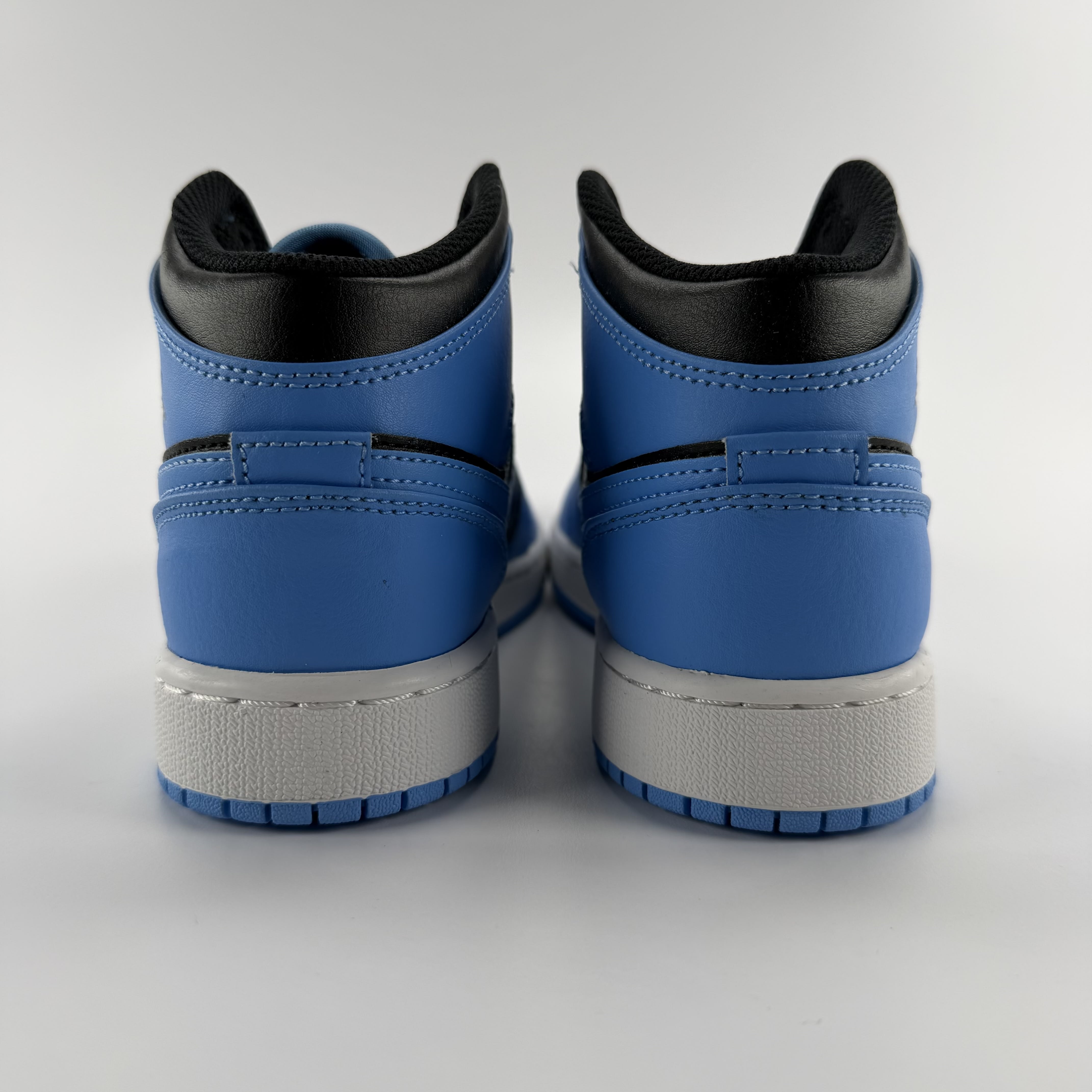 340706 Jordan 1 Mid University Blue Black (GS)