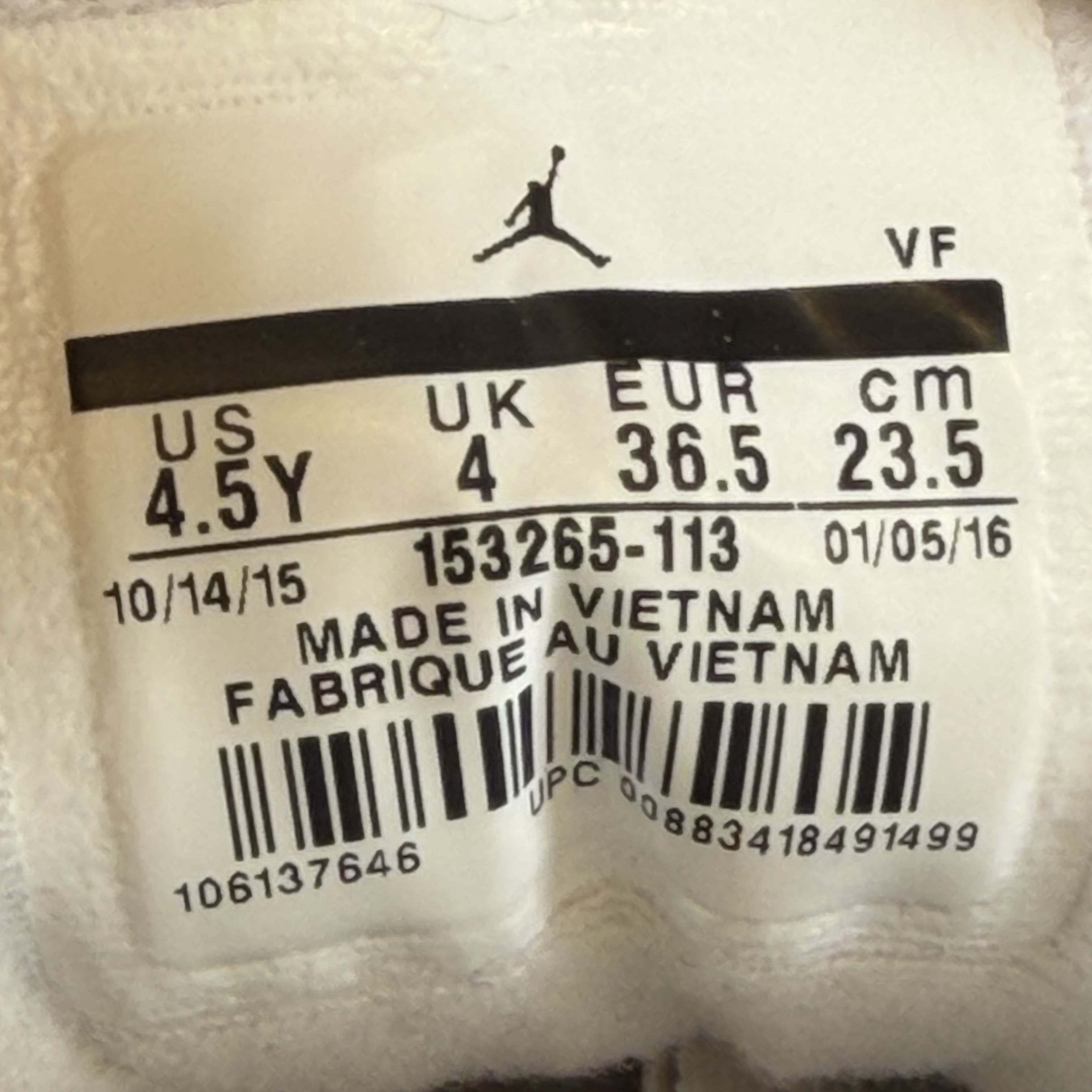 SP6984 Jordan 12 Retro French Blue (2016) (GS)