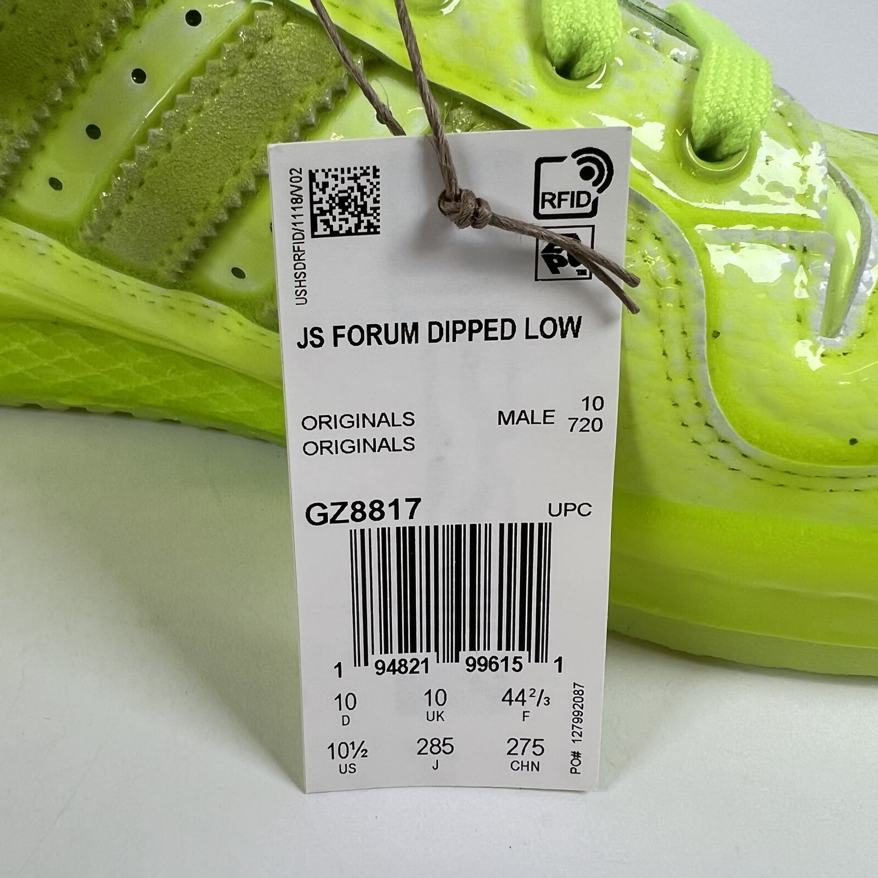 SP13606 adidas Forum Low Jeremy Scott Dipped Yellow