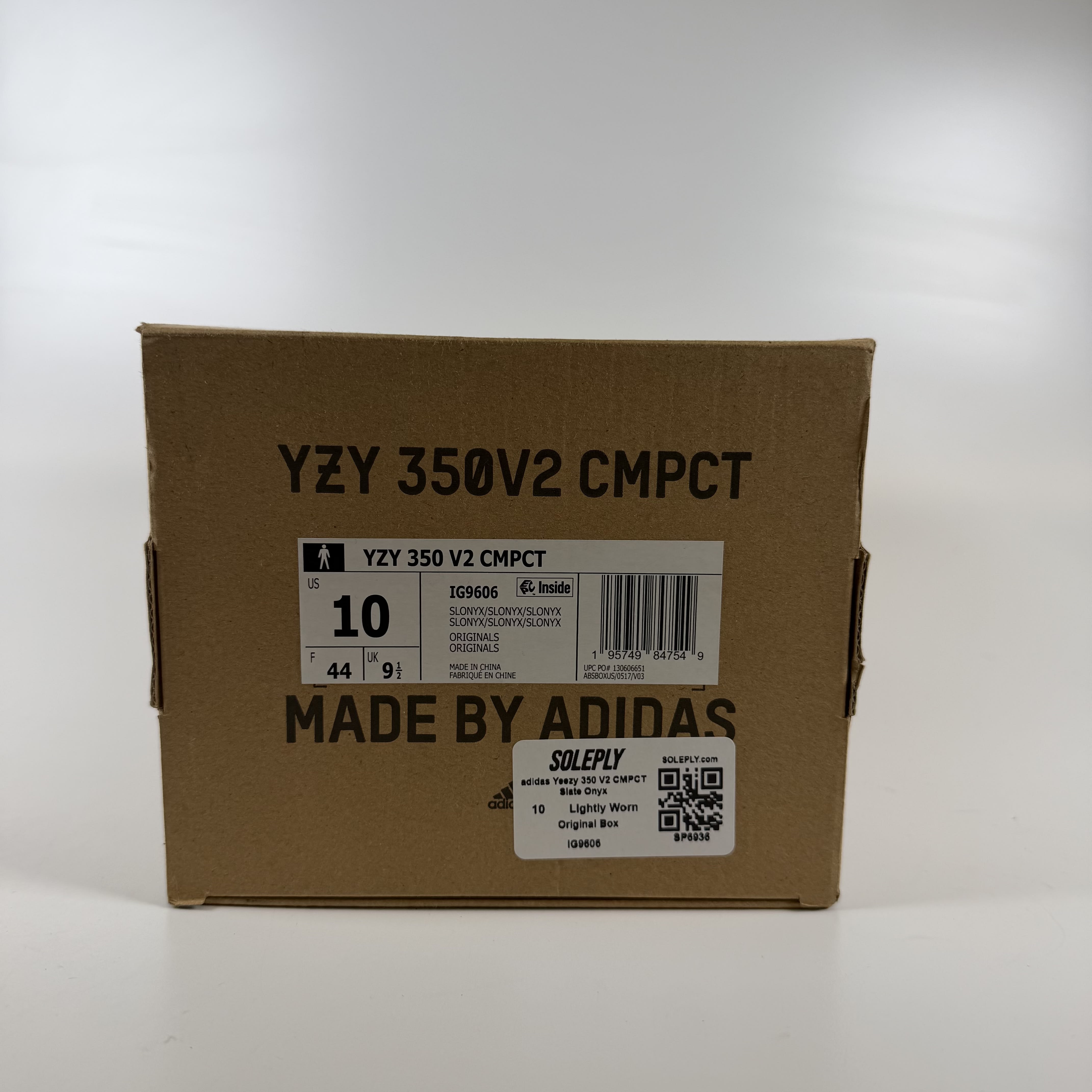 SP6936 adidas Yeezy 350 V2 CMPCT Slate Onyx