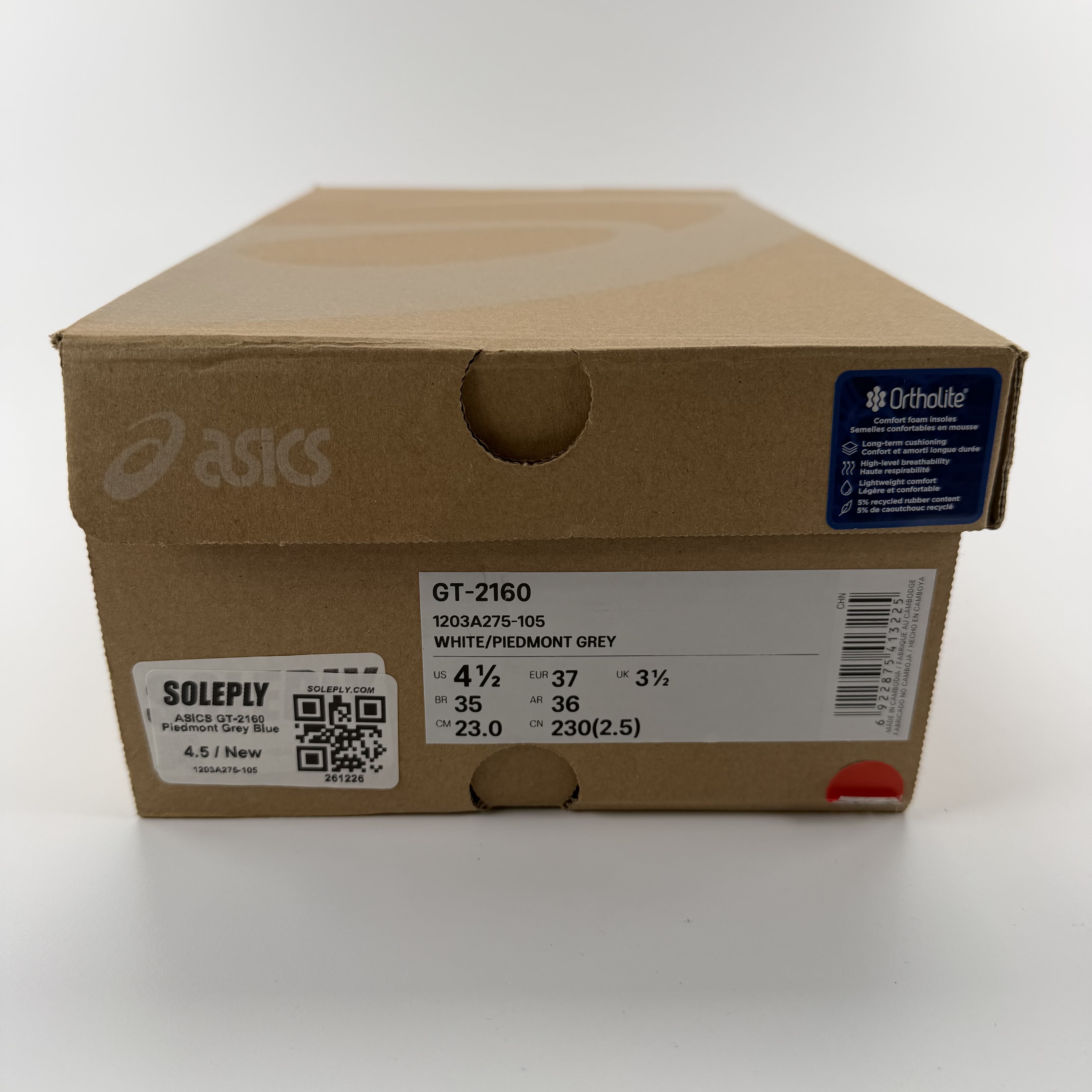 261226 ASICS GT-2160 Piedmont Grey Blue
