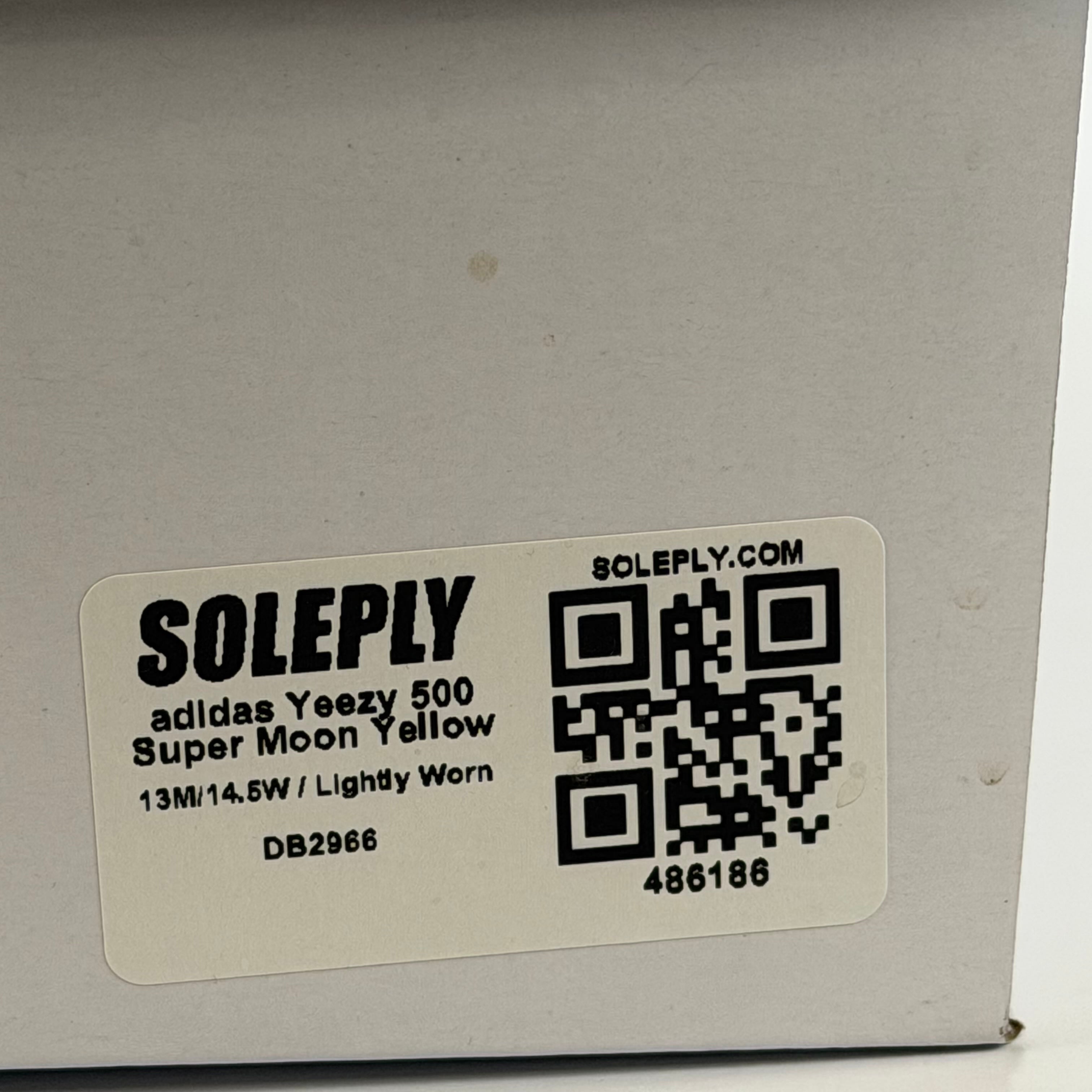 486186 adidas Yeezy 500 Super Moon Yellow