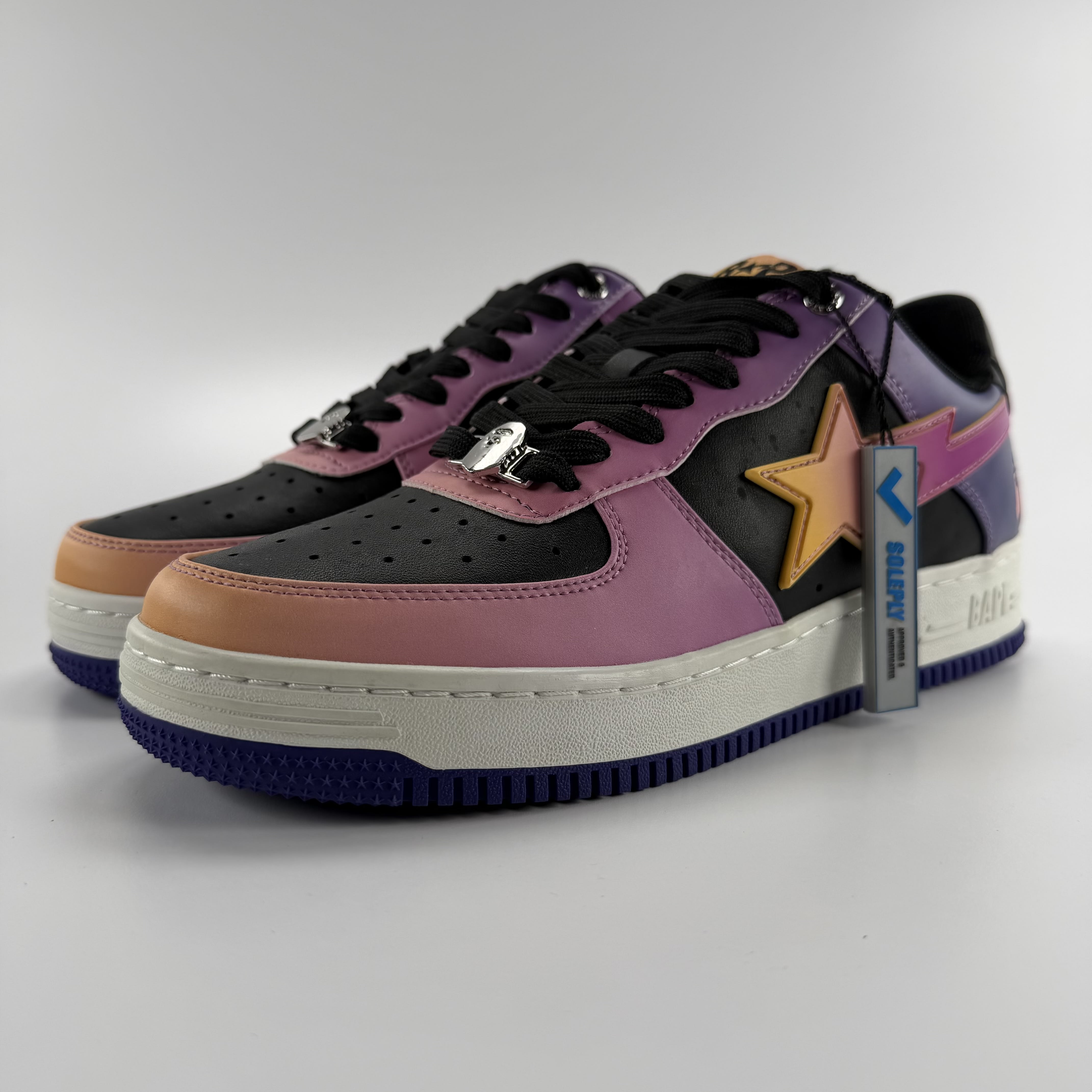 SP4814 A Bathing Ape Bape Sta Purple Gradation