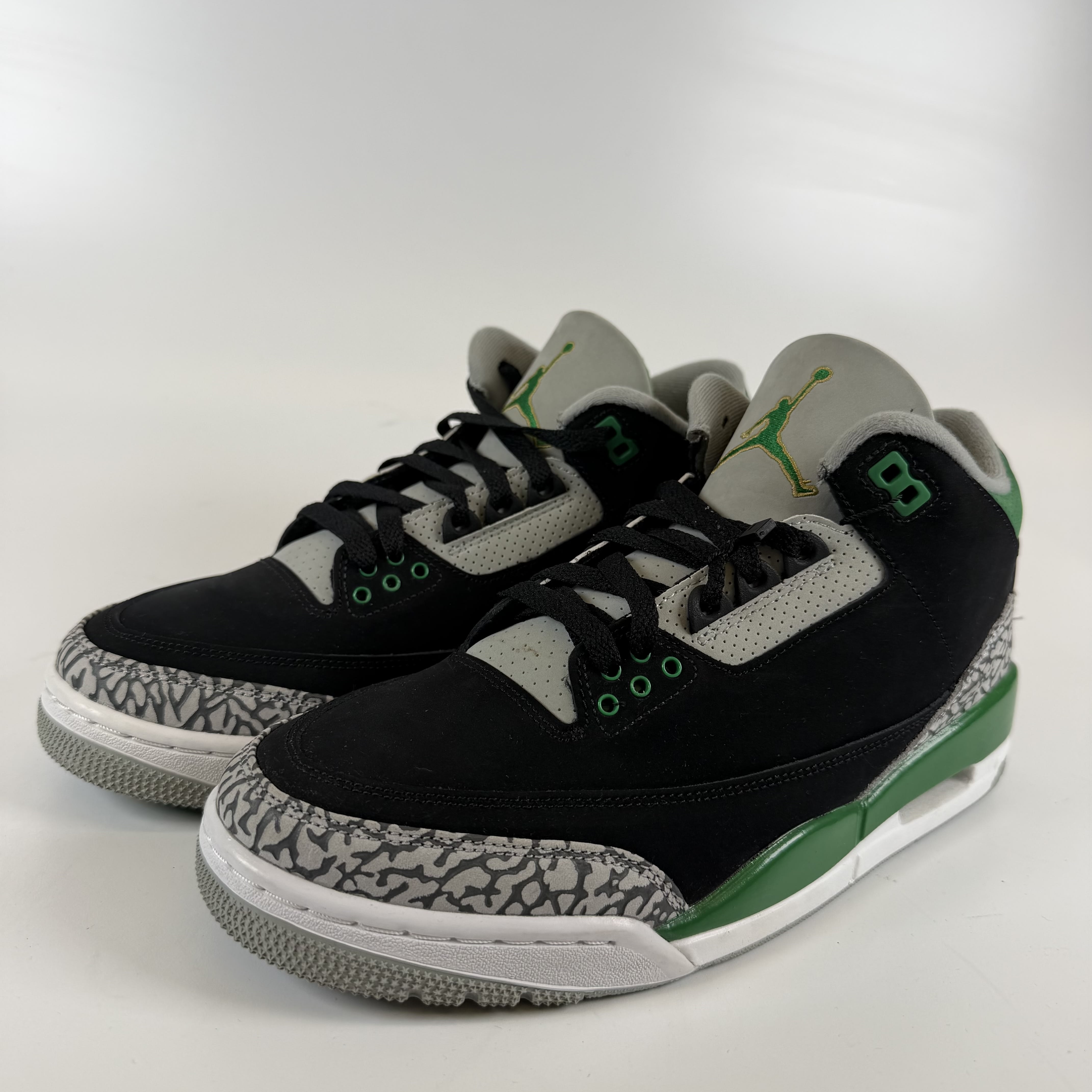 800163 Jordan 3 Retro Pine Green