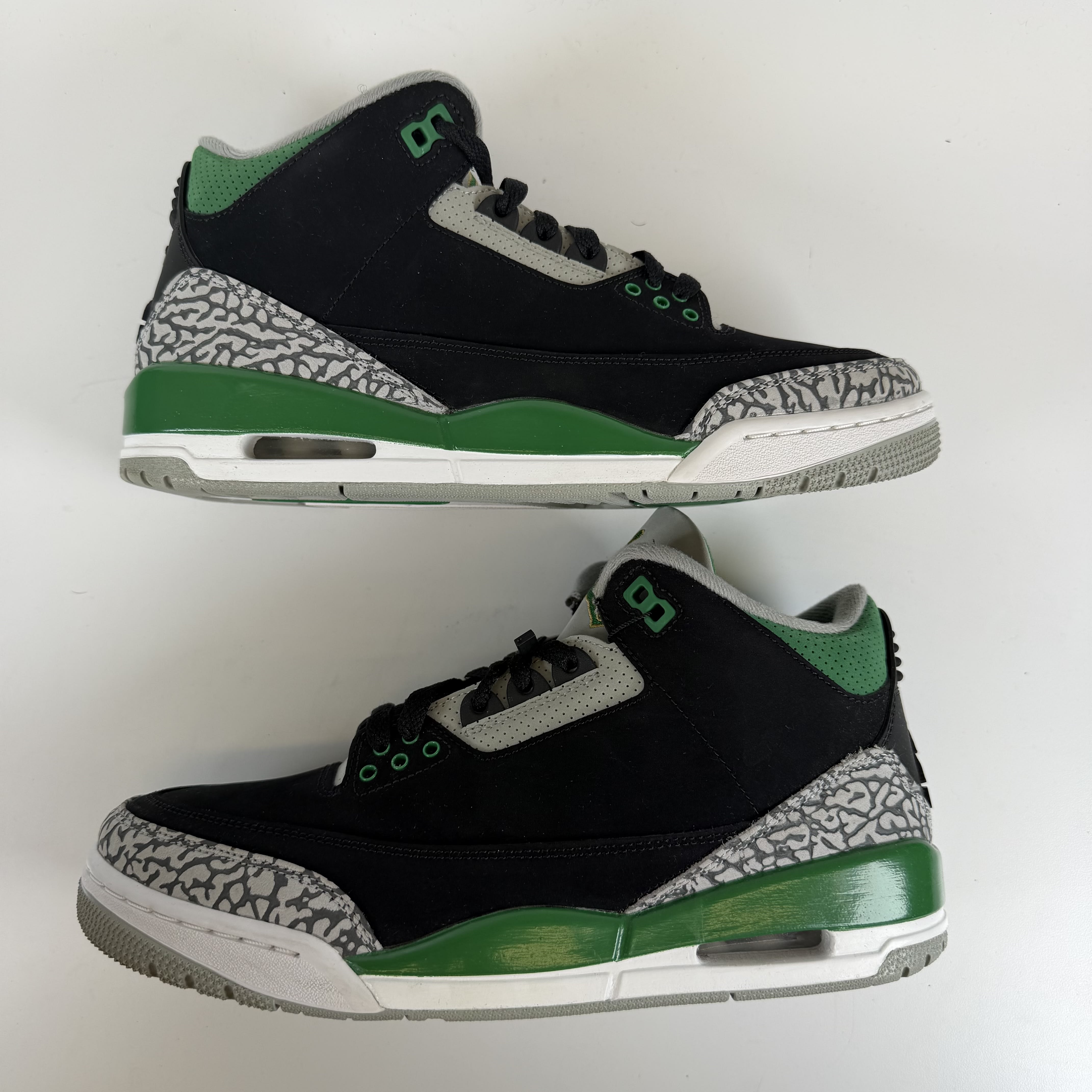 800163 Jordan 3 Retro Pine Green