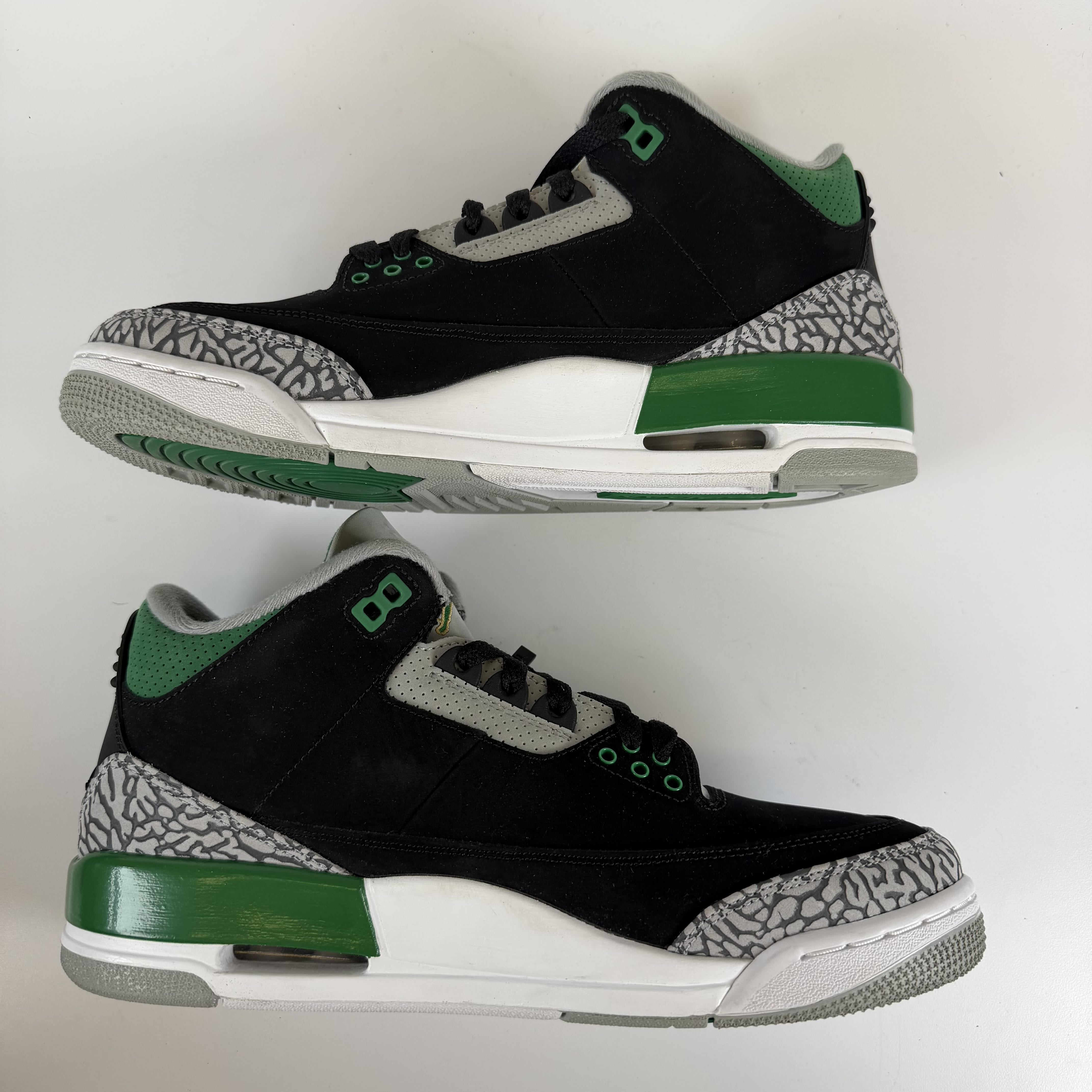800163 Jordan 3 Retro Pine Green