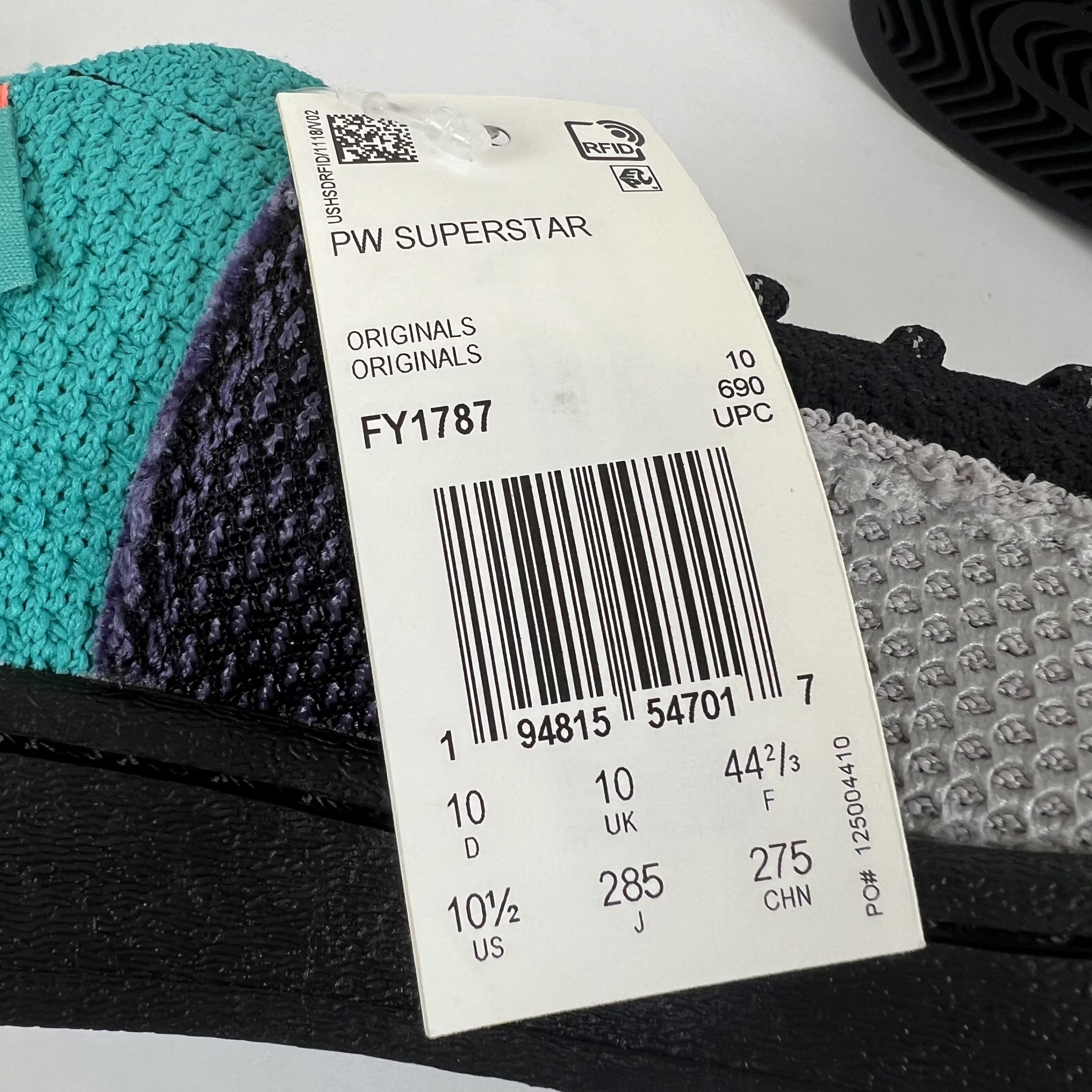 SP13599 adidas Superstar Pharrell Human Race Black
