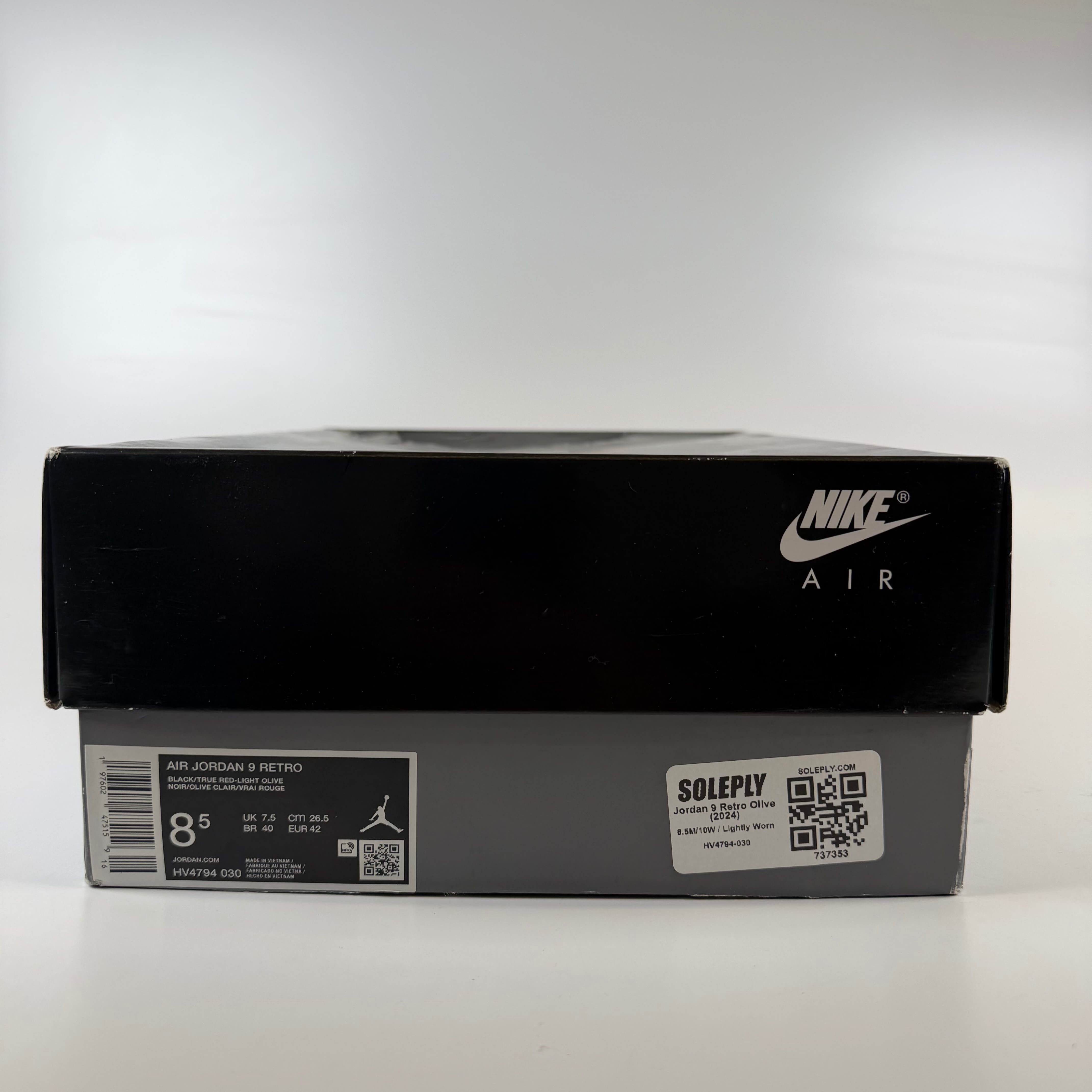 737353 Jordan 9 Retro Olive (2024)
