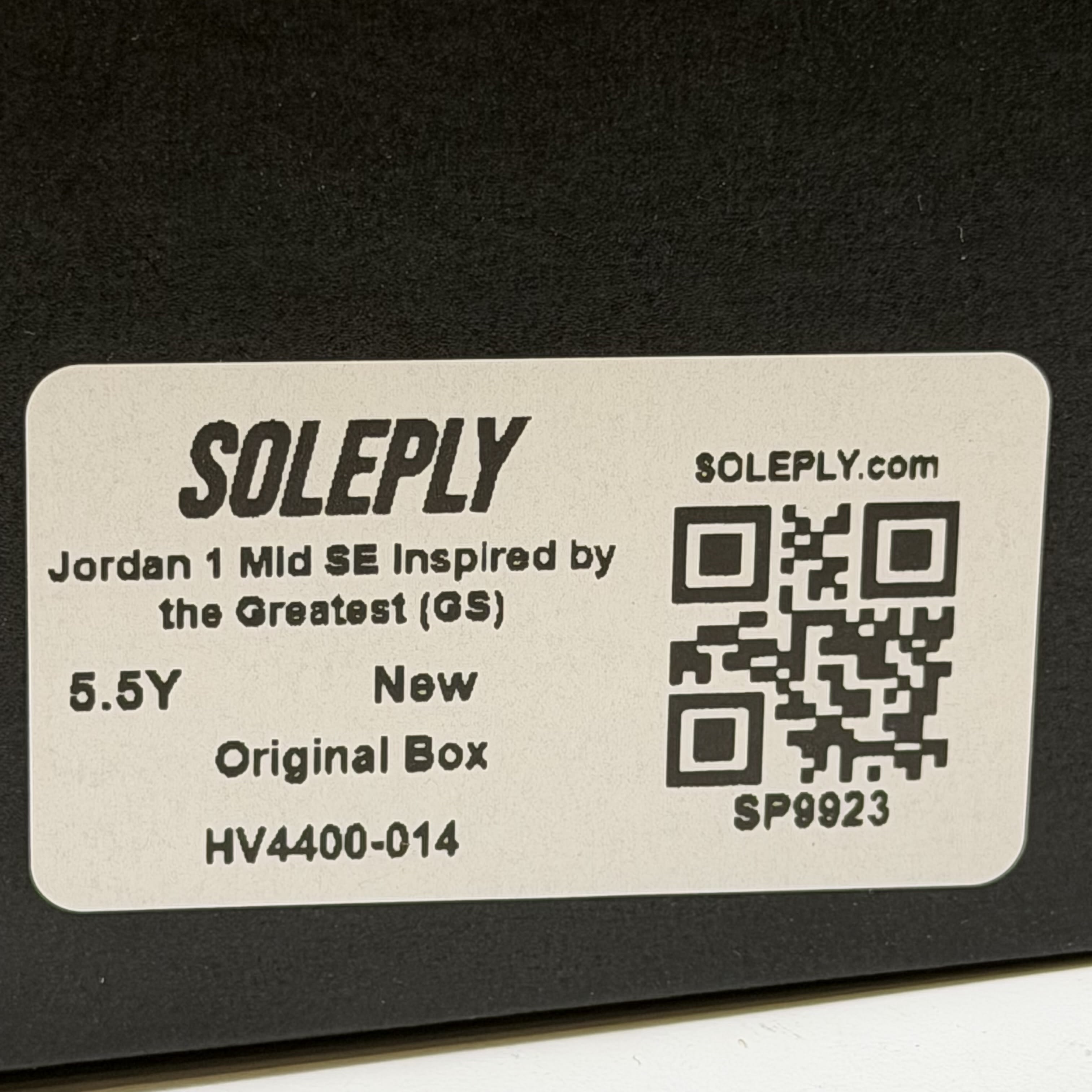 SP9923 Jordan 1 Mid SE Inspired by the Greatest (GS)