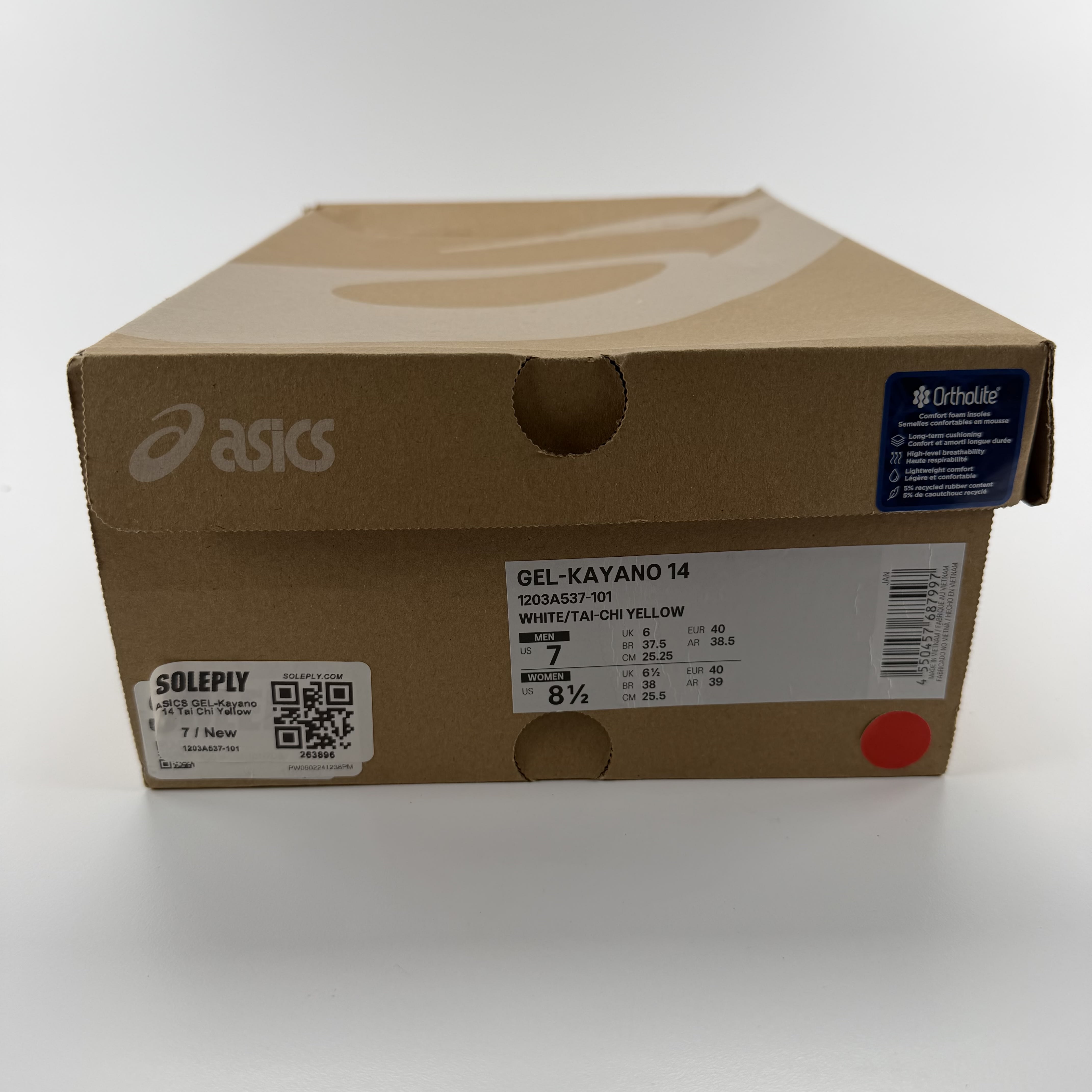 263896 ASICS GEL-Kayano 14 Tai Chi Yellow