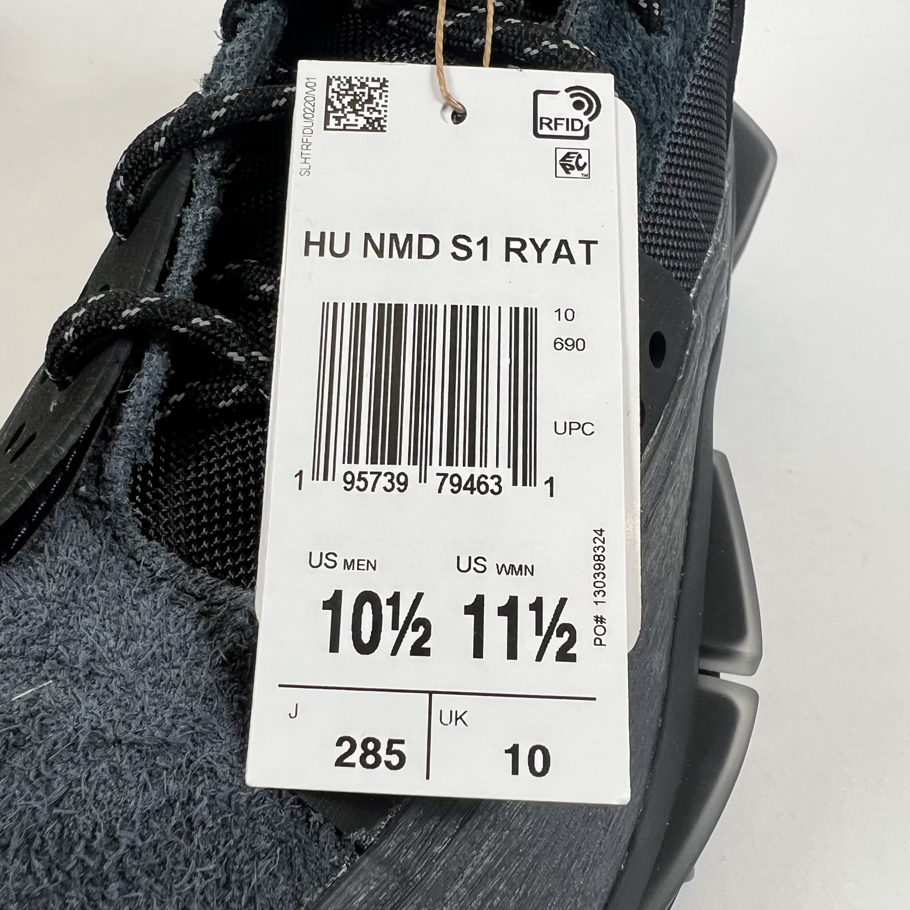 SP13610 adidas HU NMD S1 RYAT Pharrell Black