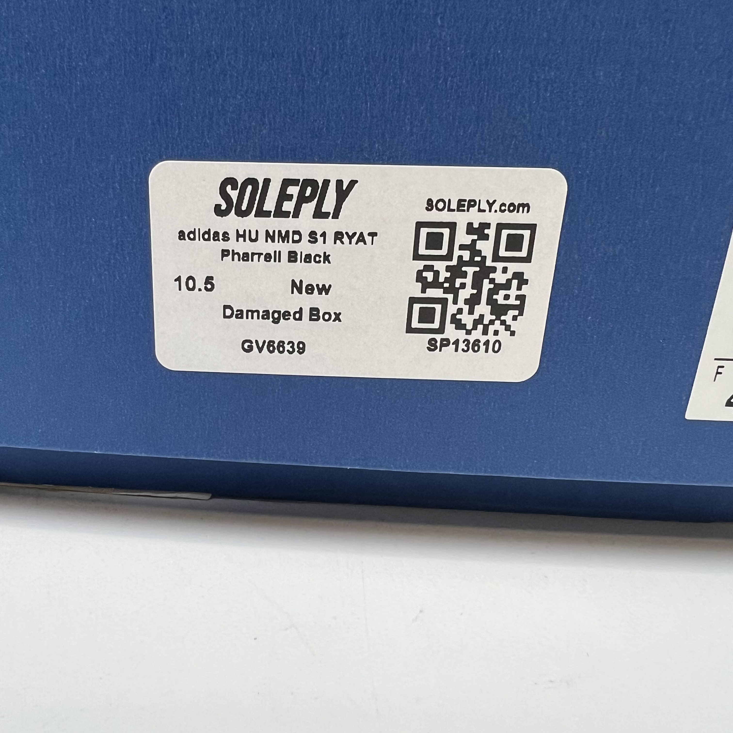 SP13610 adidas HU NMD S1 RYAT Pharrell Black